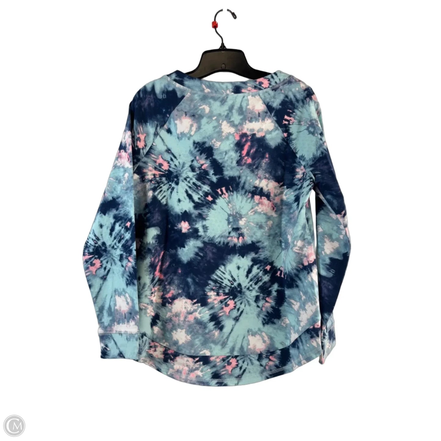 Top Long Sleeve By Talbots In Tie Dye Print, Size: S