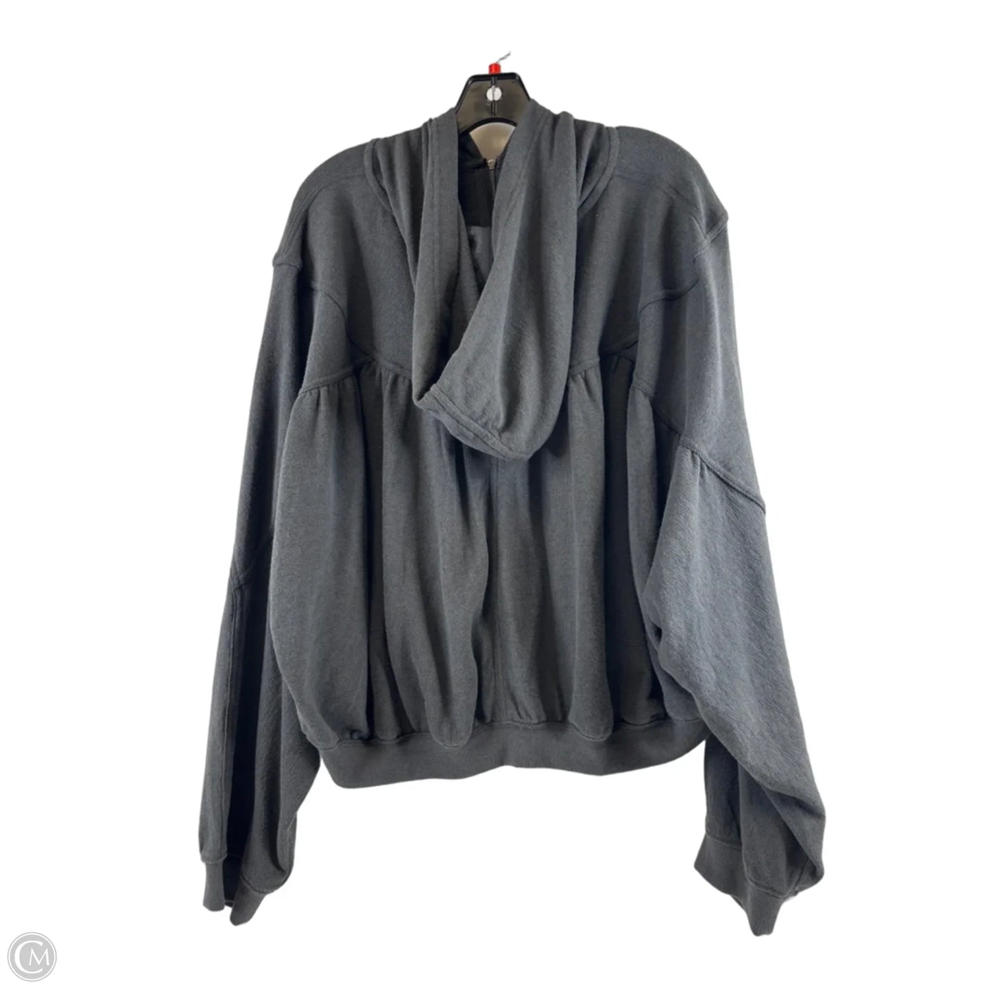 Top Long Sleeve By Aerie In Grey, Size: L