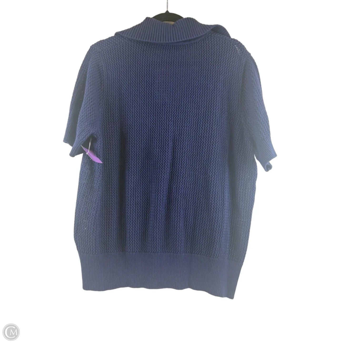 Top Short Sleeve By Vineyard Vines In Blue, Size: Xl
