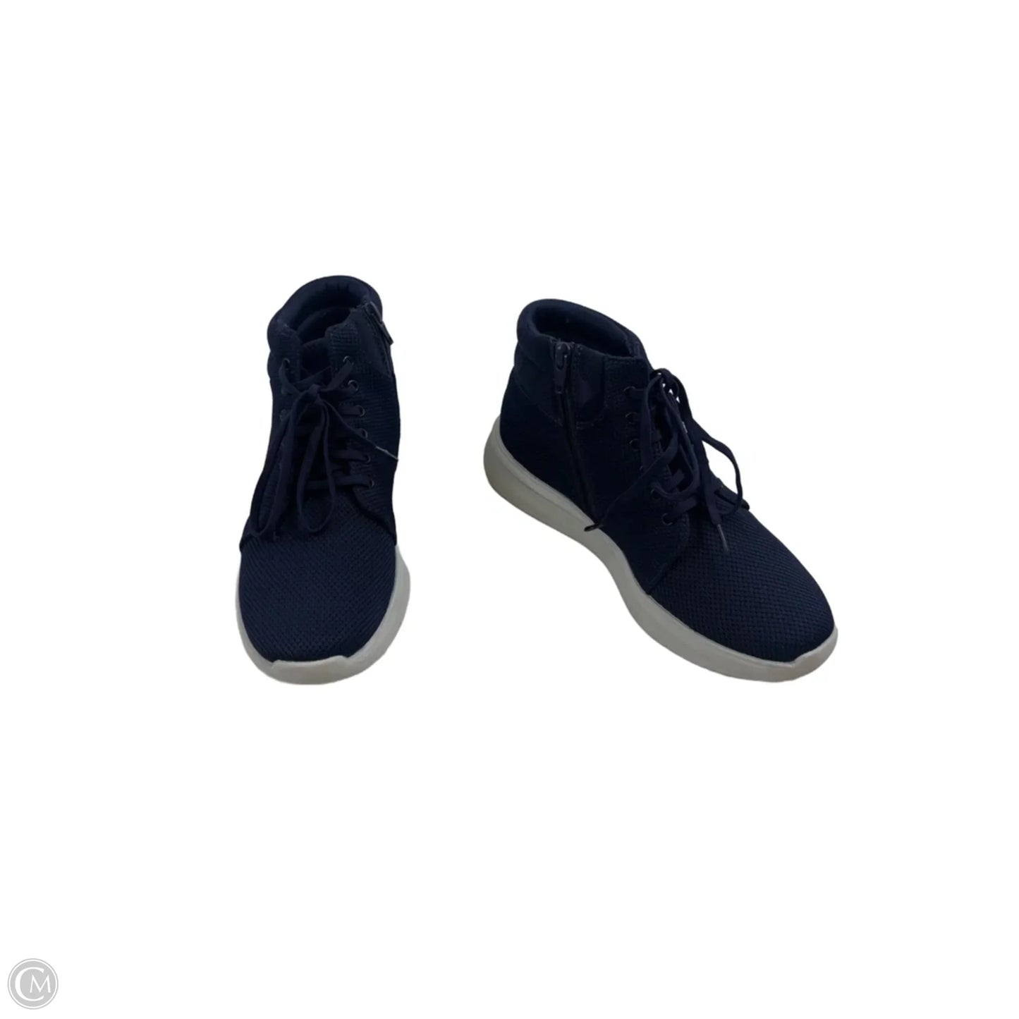 Shoes Sneakers By Clarks In Navy, Size: 7.5