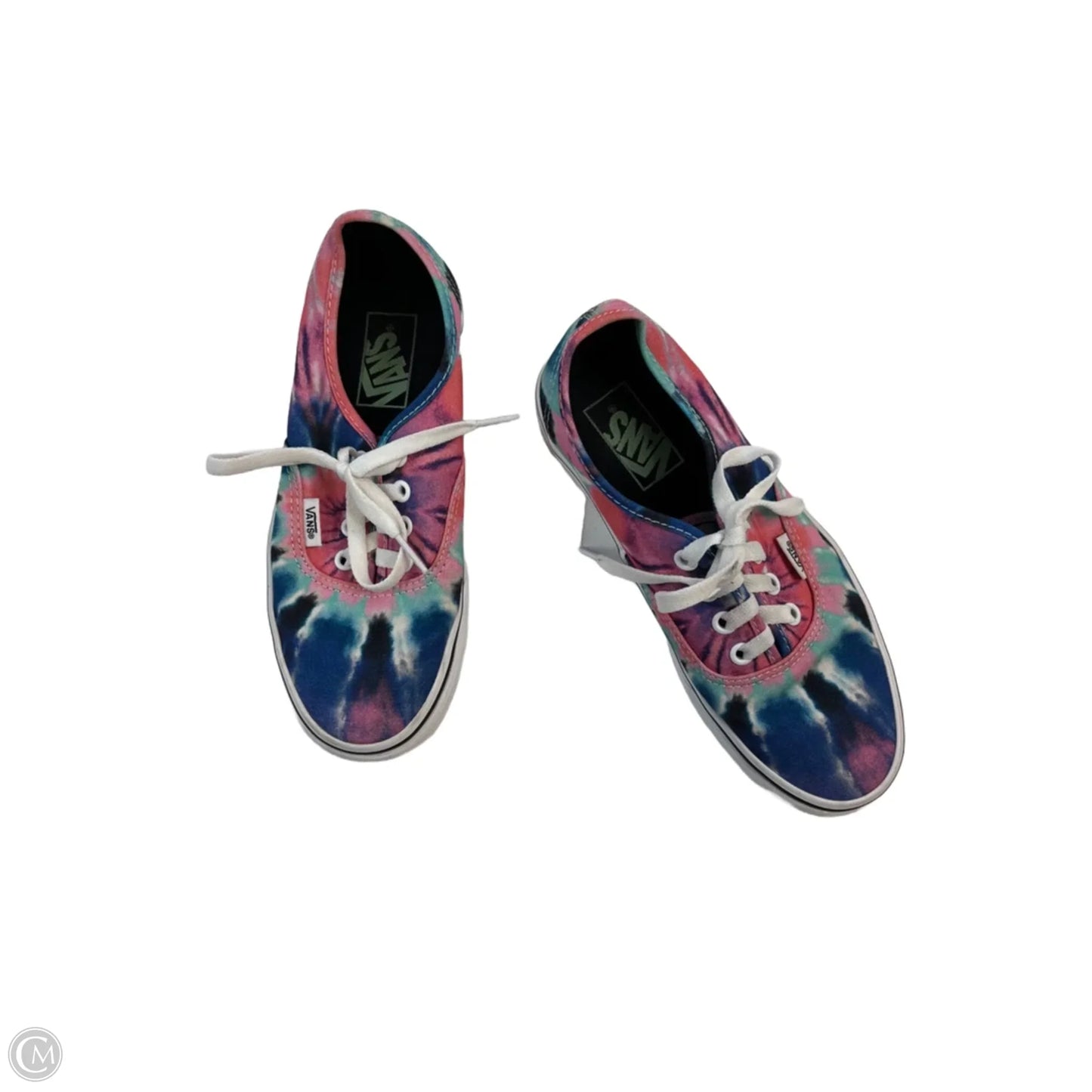 Shoes Sneakers By Vans In Tie Dye Print, Size: 6.5