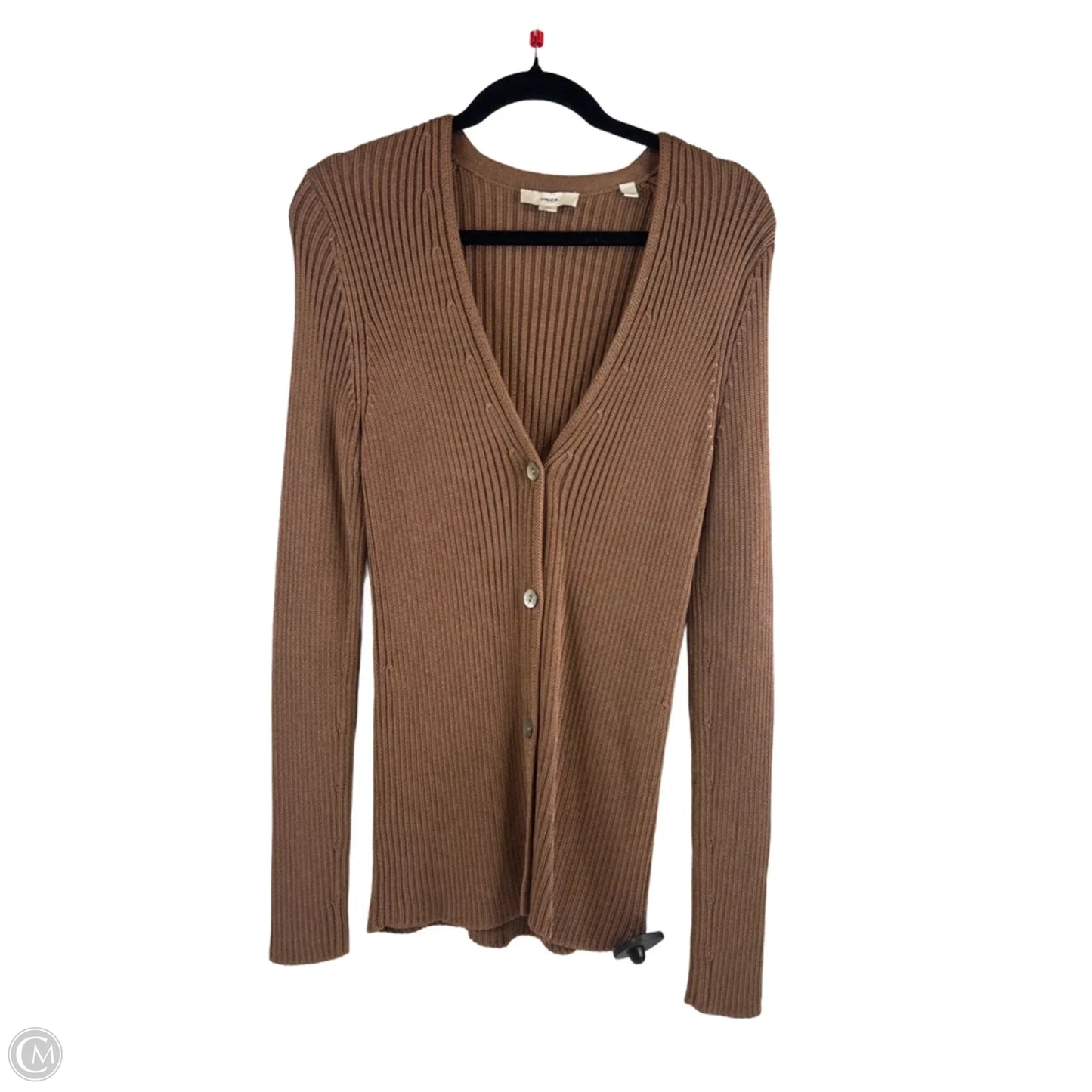 Cardigan By Vince In Bronze, Size: M