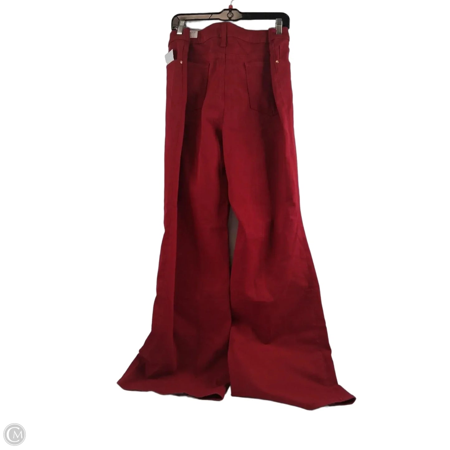 Jeans Flared By Chicos In Red, Size: 16l