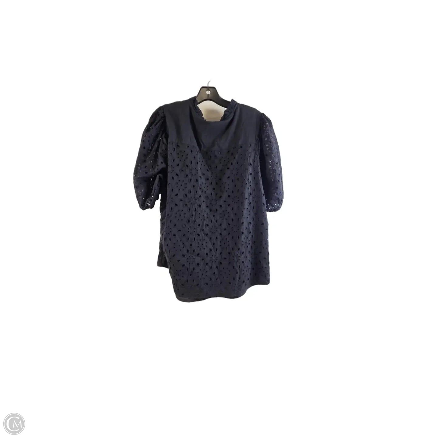 Top Short Sleeve By Prettygarden In Black, Size: Xl