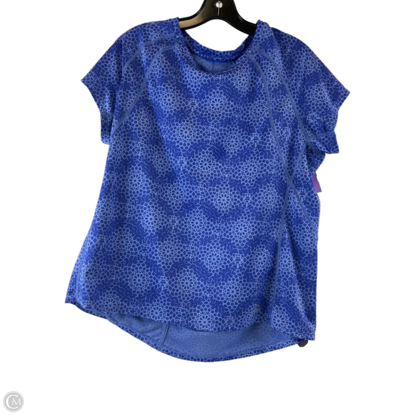 Athletic Top Short Sleeve By L.l. Bean In Purple, Size: Xl