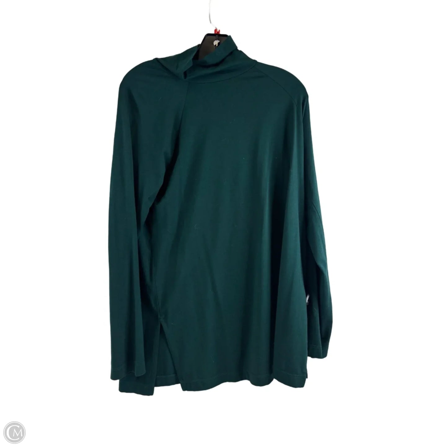 Top Long Sleeve By J. Jill In Green, Size: S