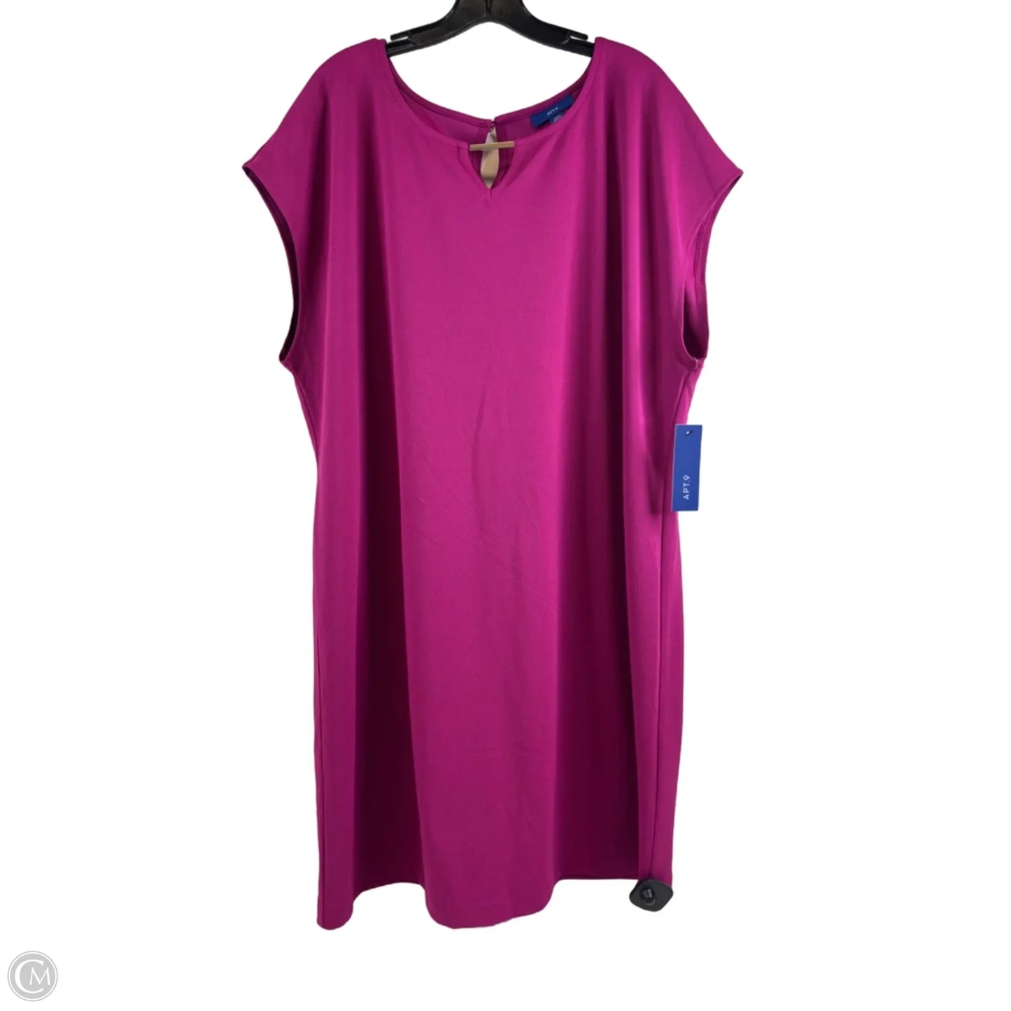 Dress Work By Apt 9 In Pink, Size: Xxl