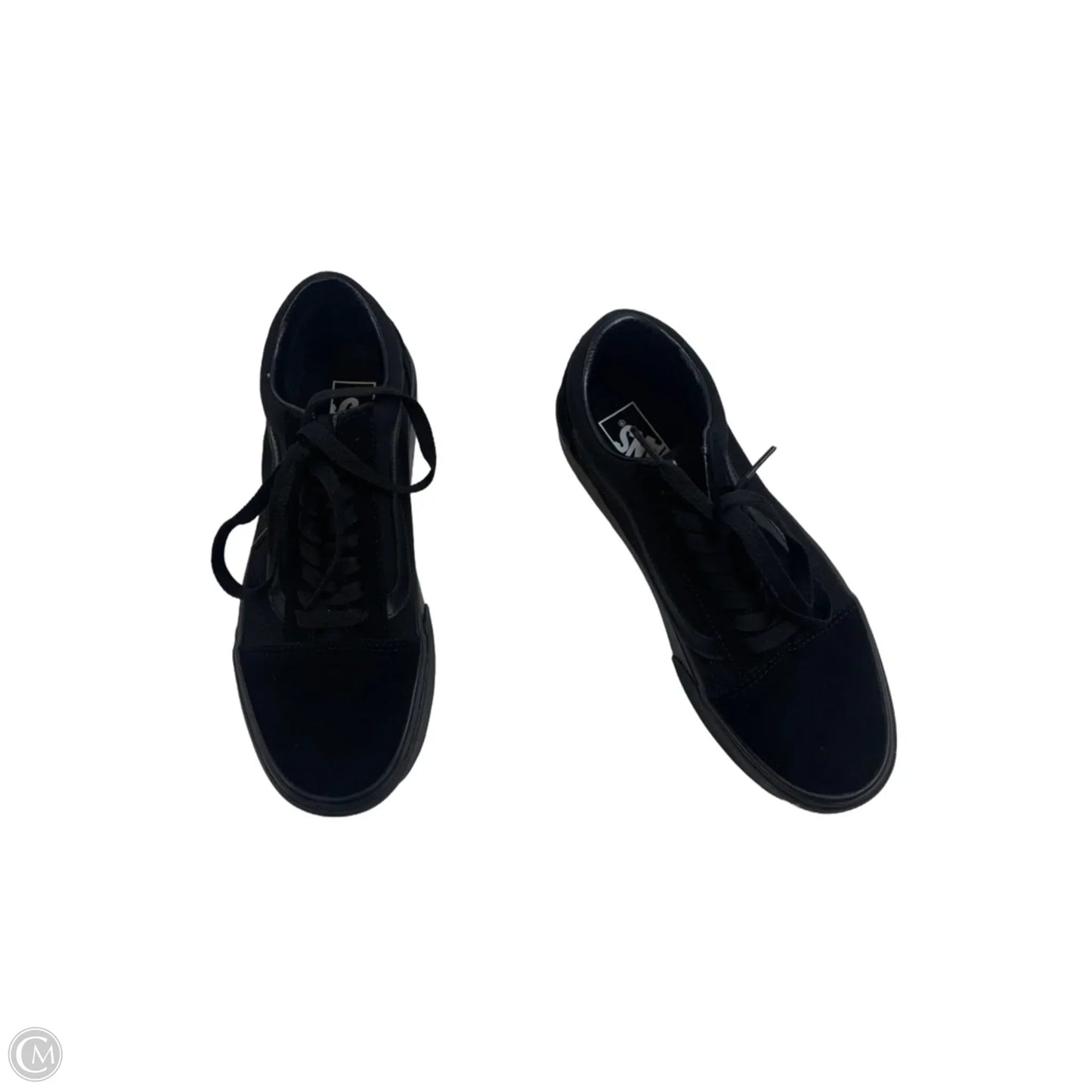 Shoes Sneakers Platform By Vans In Black, Size: 9.5