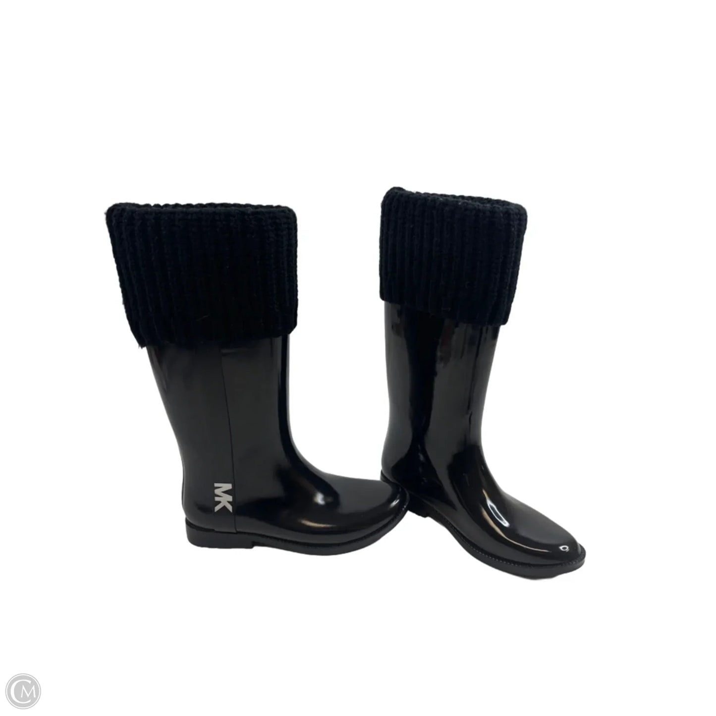 Boots Designer By Michael Kors In Black, Size: 9