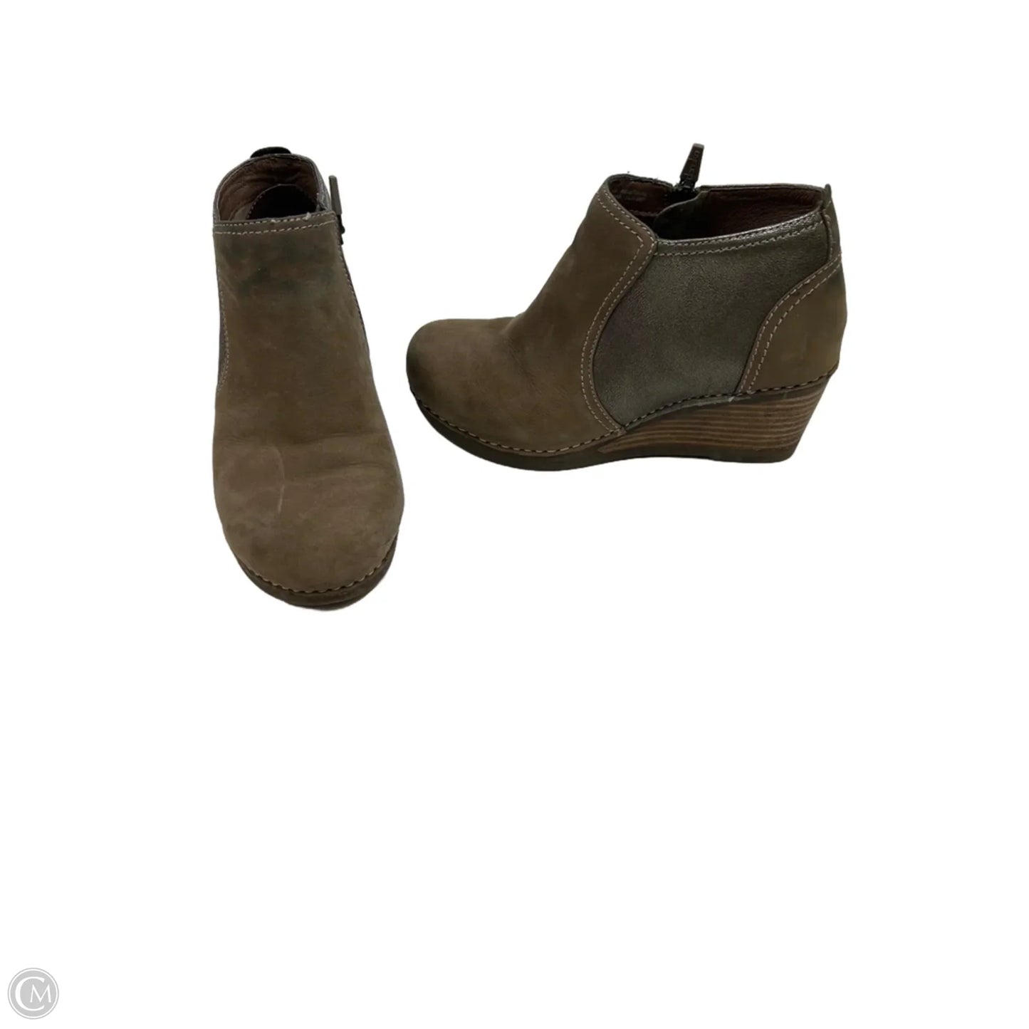 Boots Ankle Flats By Dansko In Brown, Size: 7.5