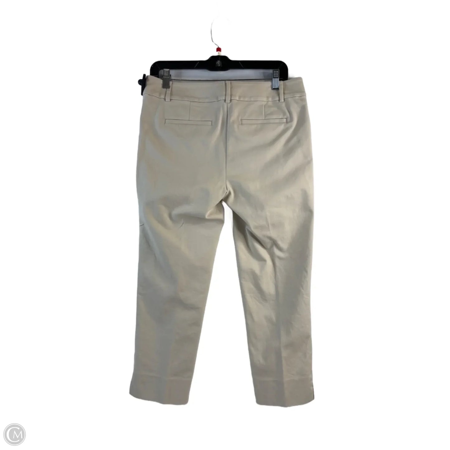 Pants Cropped By Loft In Beige, Size: 6p