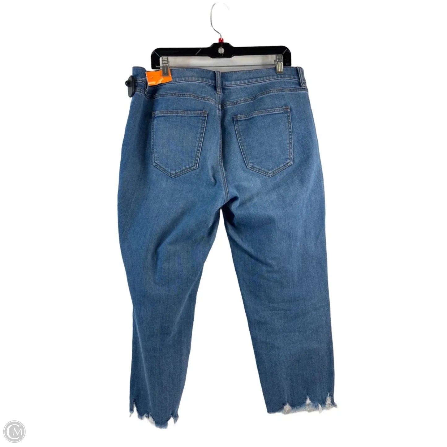 Jeans Boyfriend By Loft In Blue Denim, Size: 12