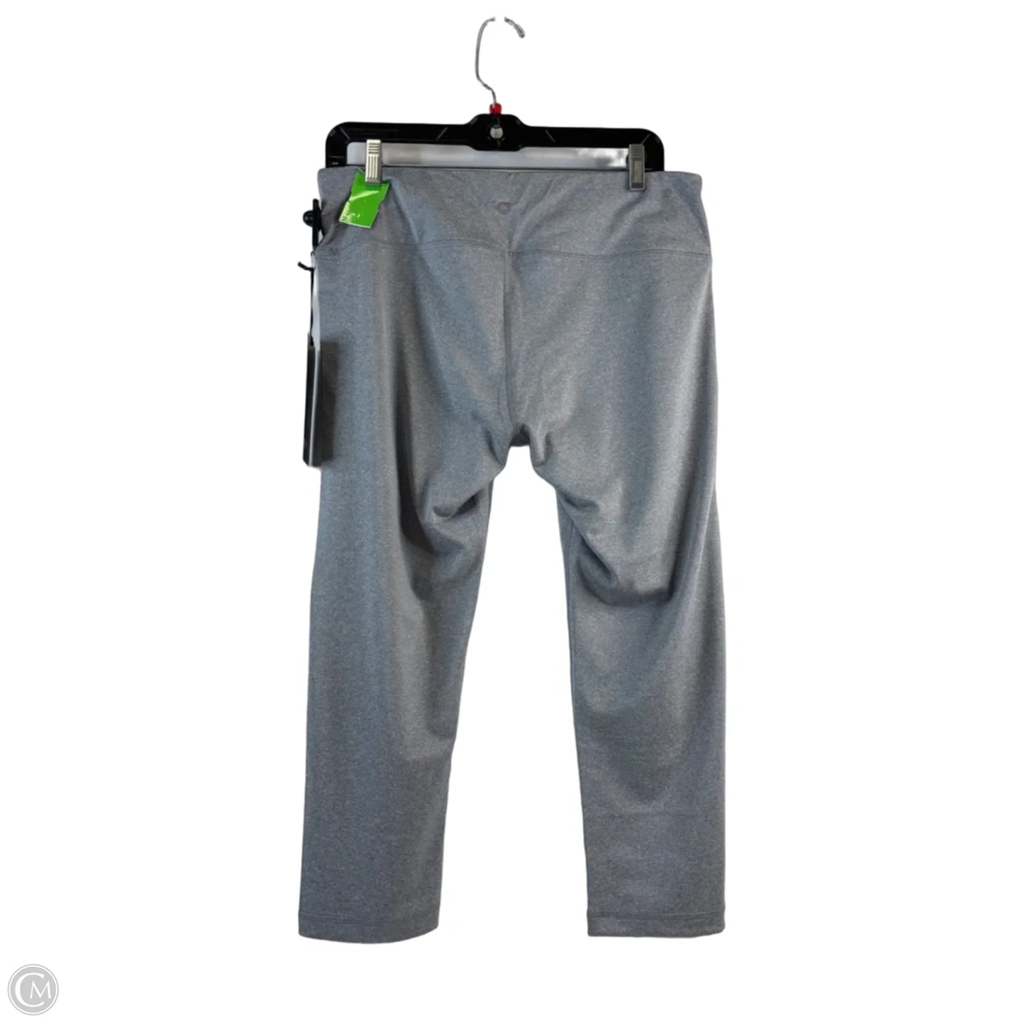 Athletic Leggings Capris By 90 Degrees By Reflex In Grey, Size: Xl
