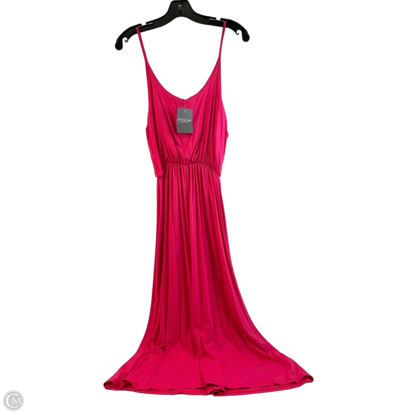 Dress Casual Midi By Olivia Rae In Pink, Size: L