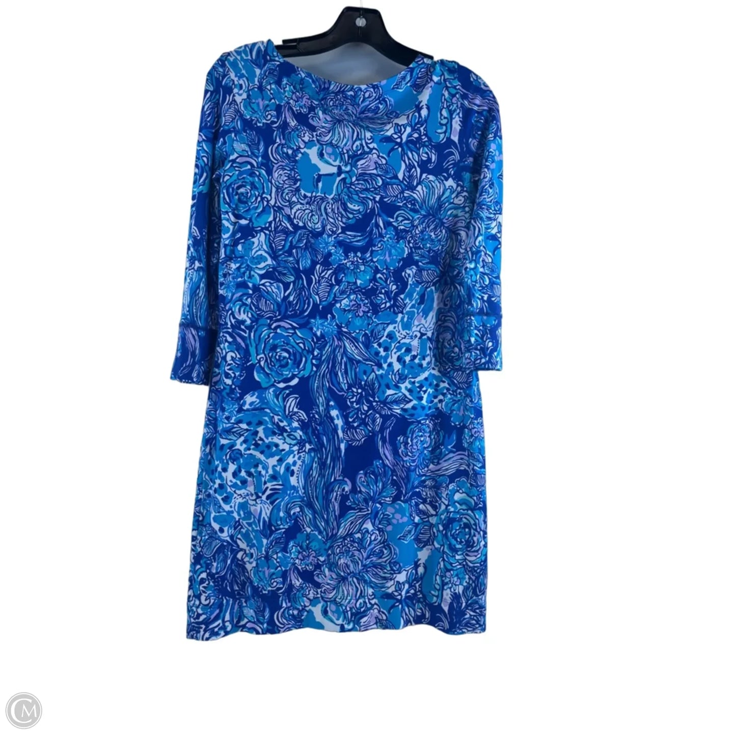 Dress Designer By Lilly Pulitzer In Blue & White, Size: Xs