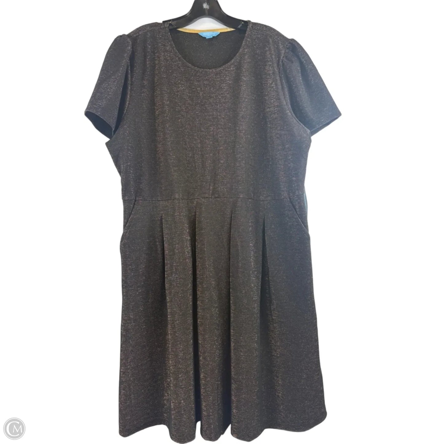 Dress Casual Midi By Draper James In Brown, Size: Xxl