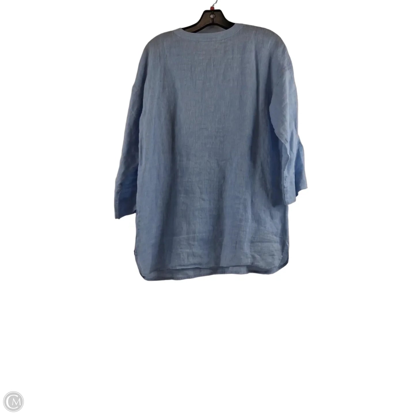 Top 3/4 Sleeve By Pure Jill In Blue, Size: S