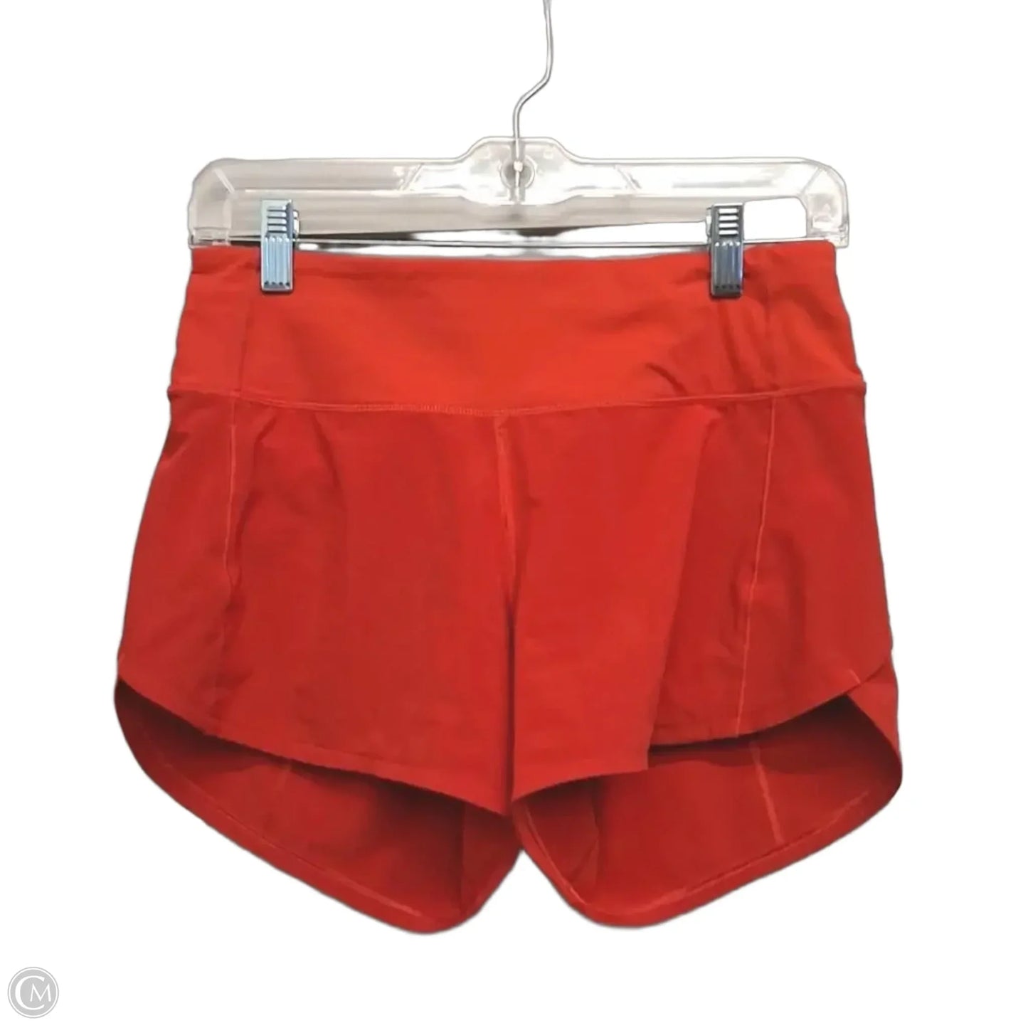 Athletic Shorts By Lululemon In Red, Size: S