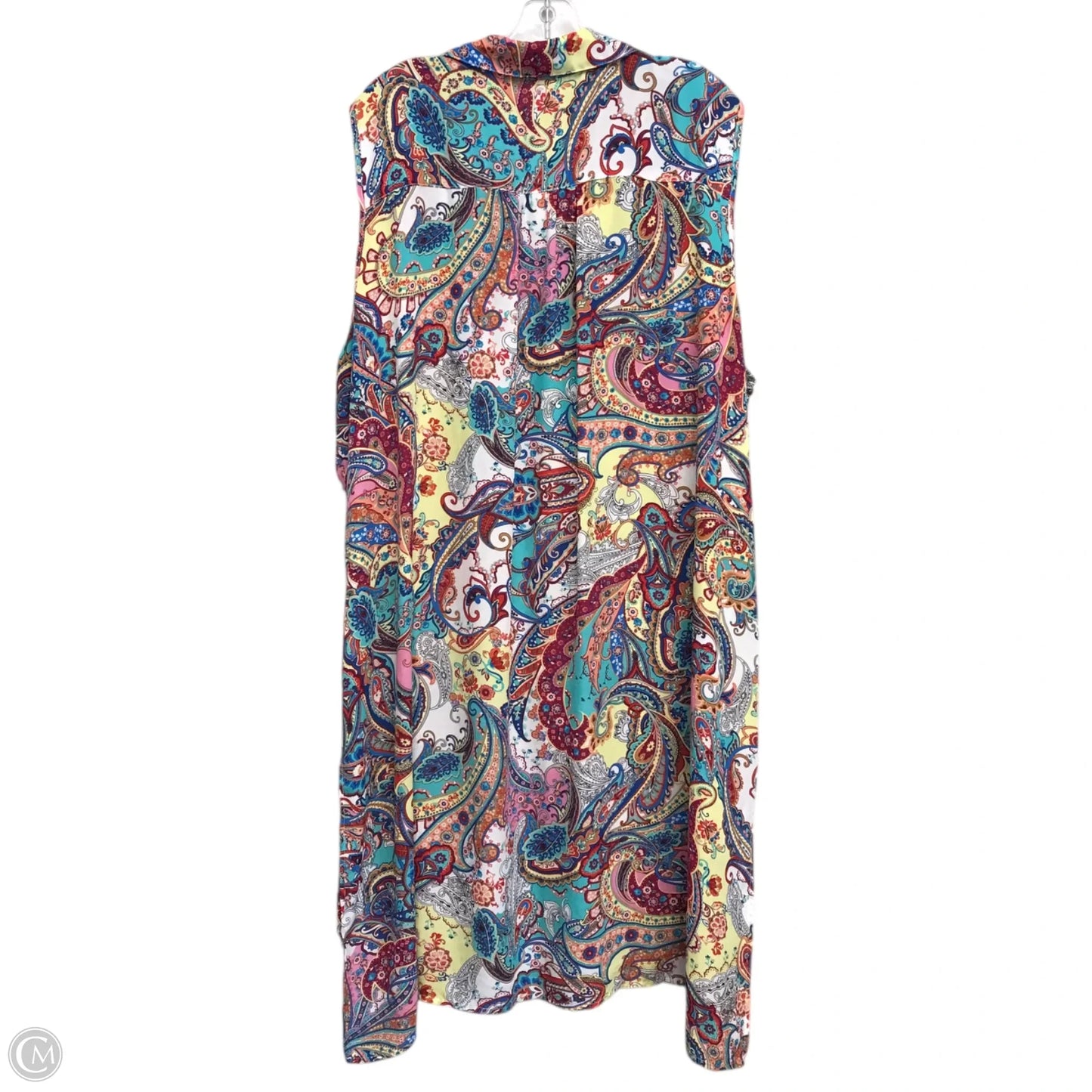 Top Sleeveless By Spense In Multi-colored, Size: 3x