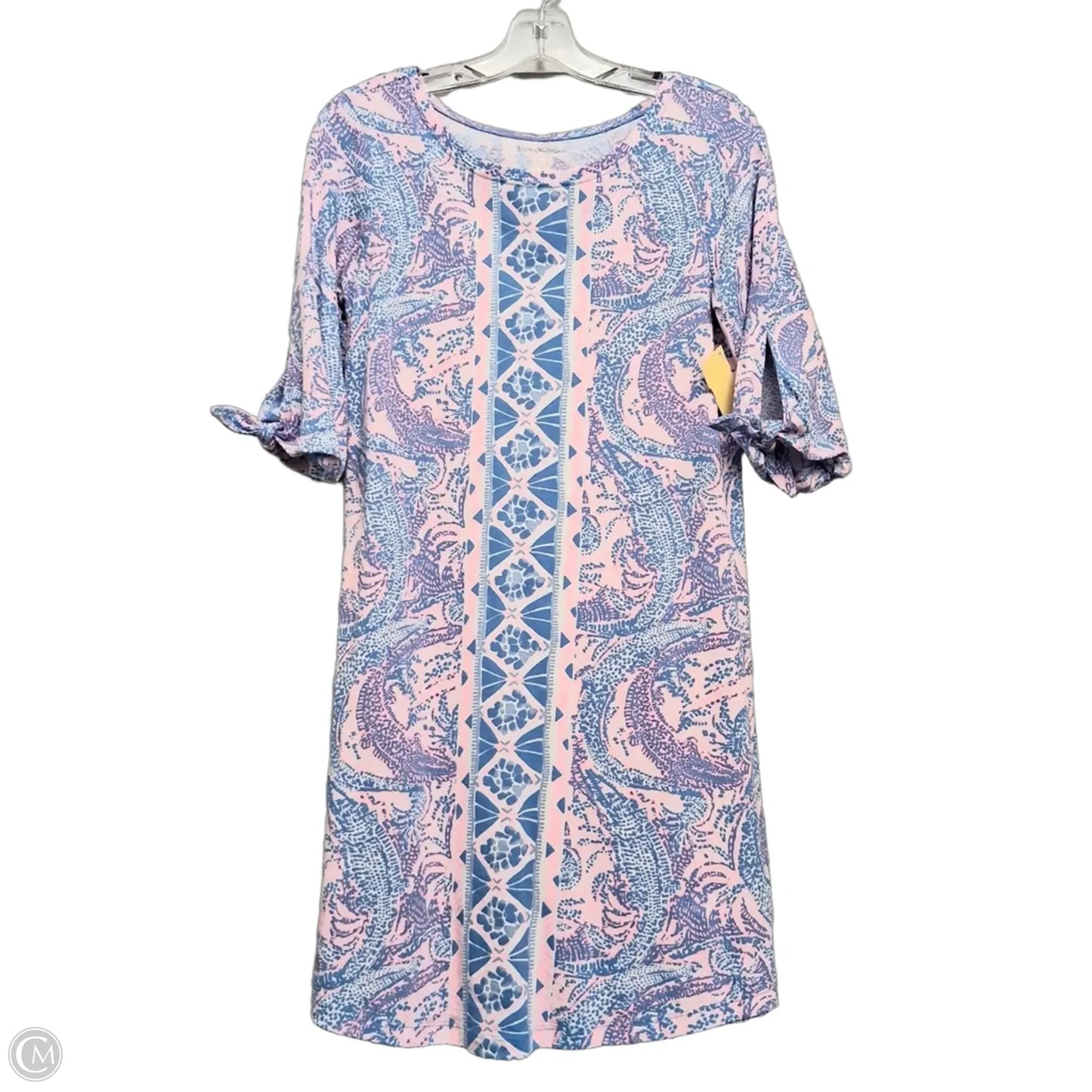 Dress Designer By Lilly Pulitzer In Blue & Pink, Size: S