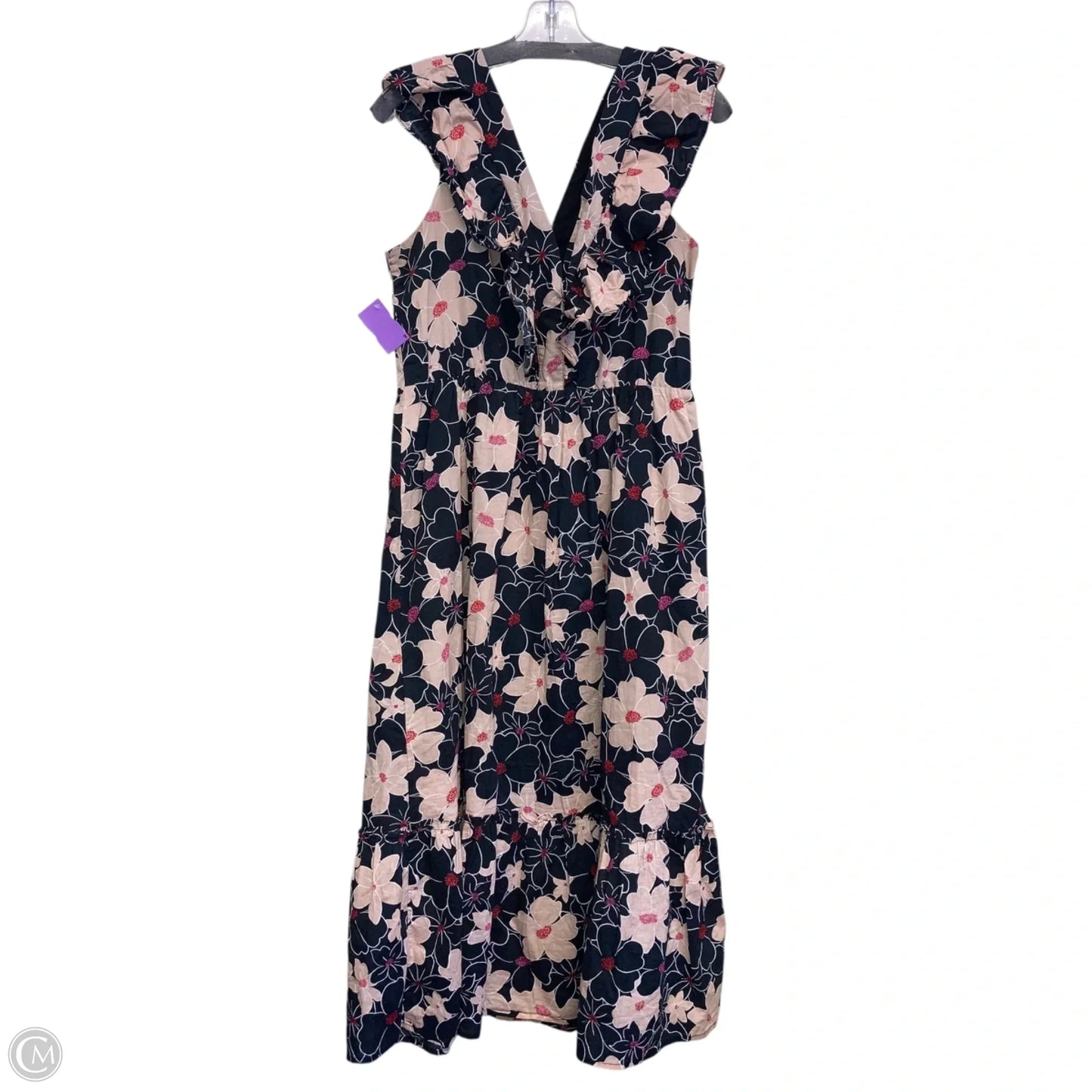 Dress Casual Short By Who What Wear In Floral Print, Size: M