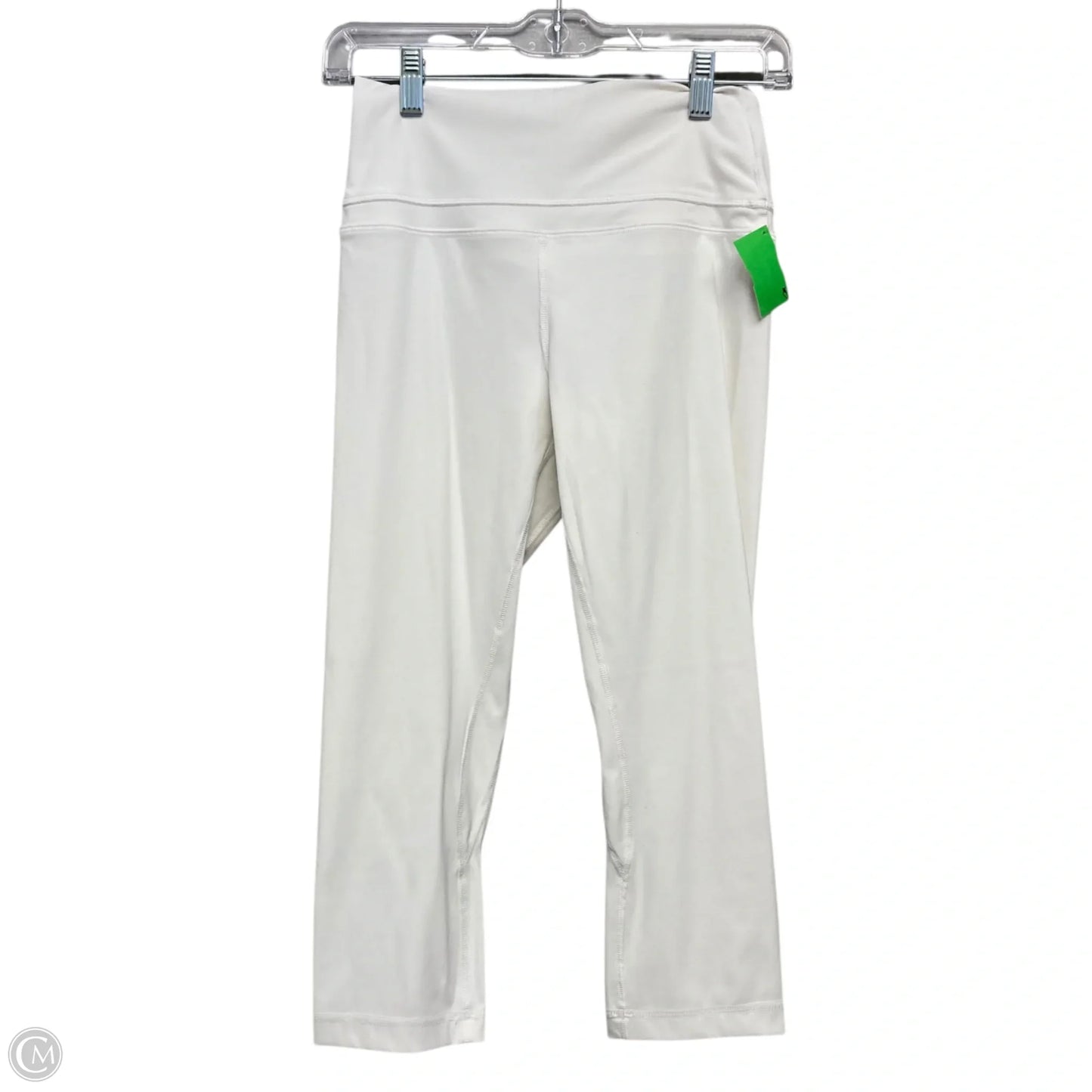 Athletic Leggings By Crz Yoga In White, Size: S