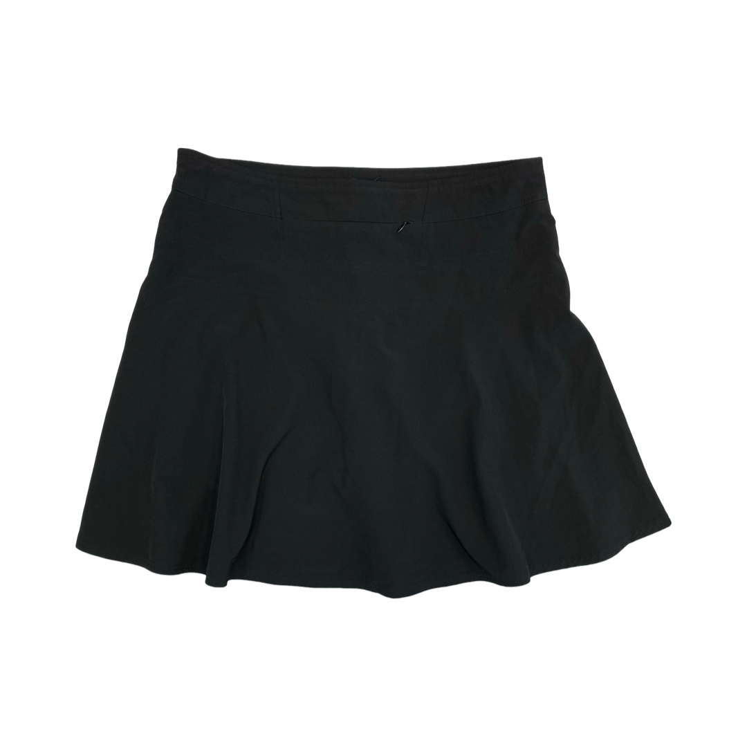 Athletic Skort By Izod In Black, Size:12