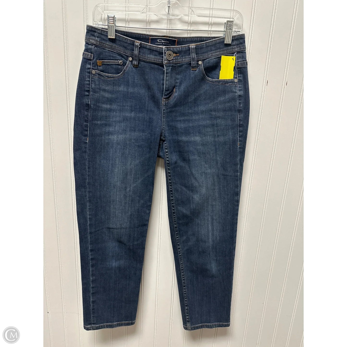 Jeans Cropped By Tommy Bahama In Blue Denim, Size: 4