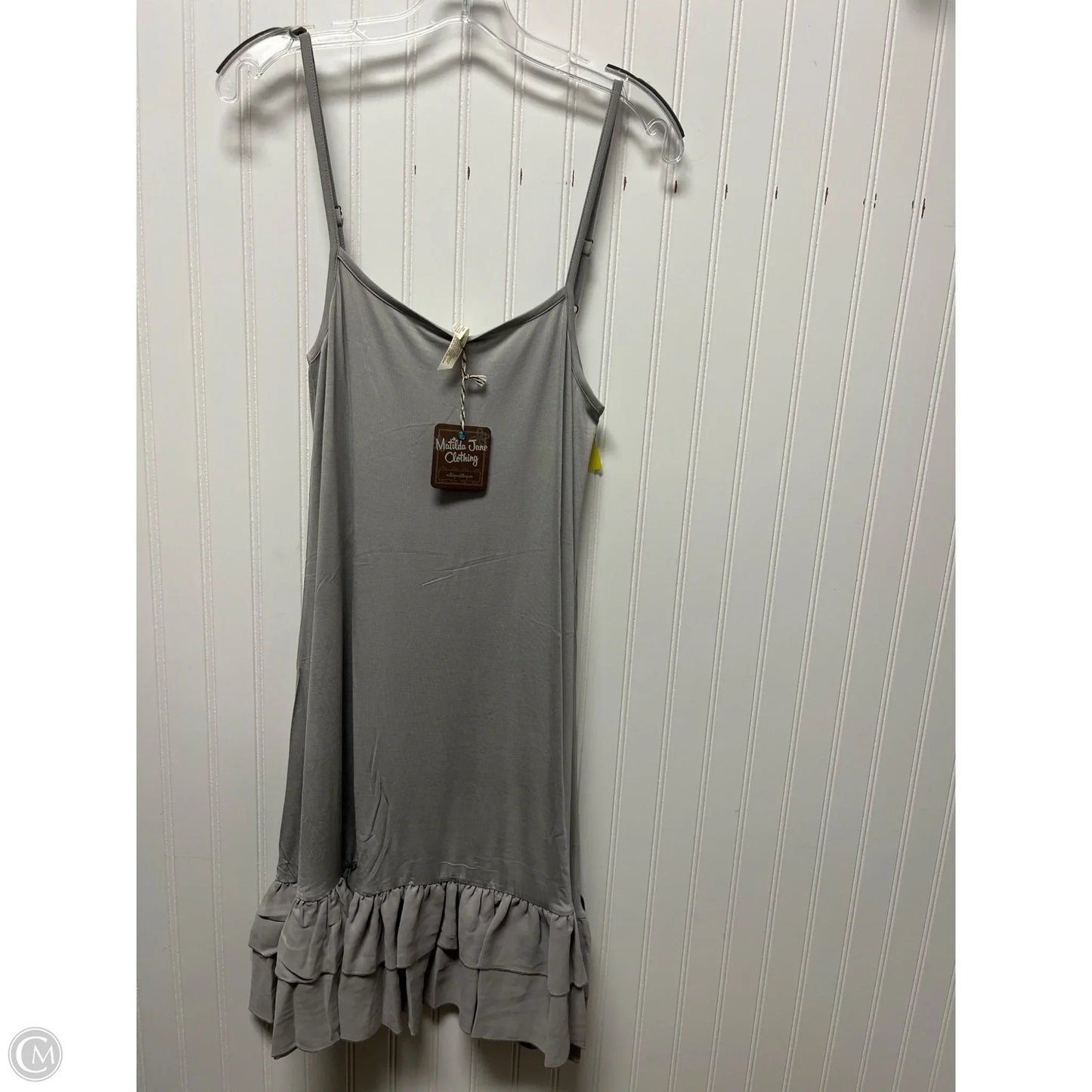 Dress Casual Short By Matilda Jane In Grey, Size: S