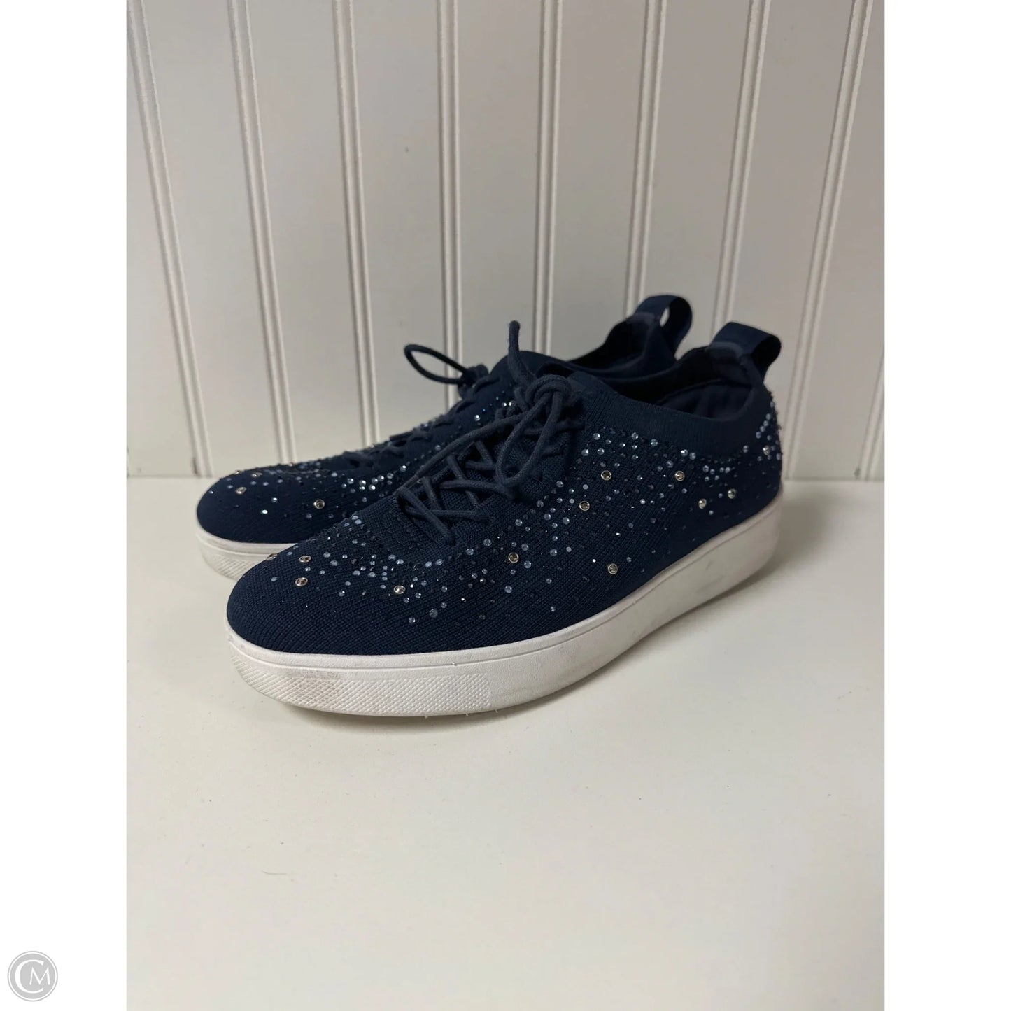 Shoes Sneakers By Fitflop In Blue, Size: 6.5