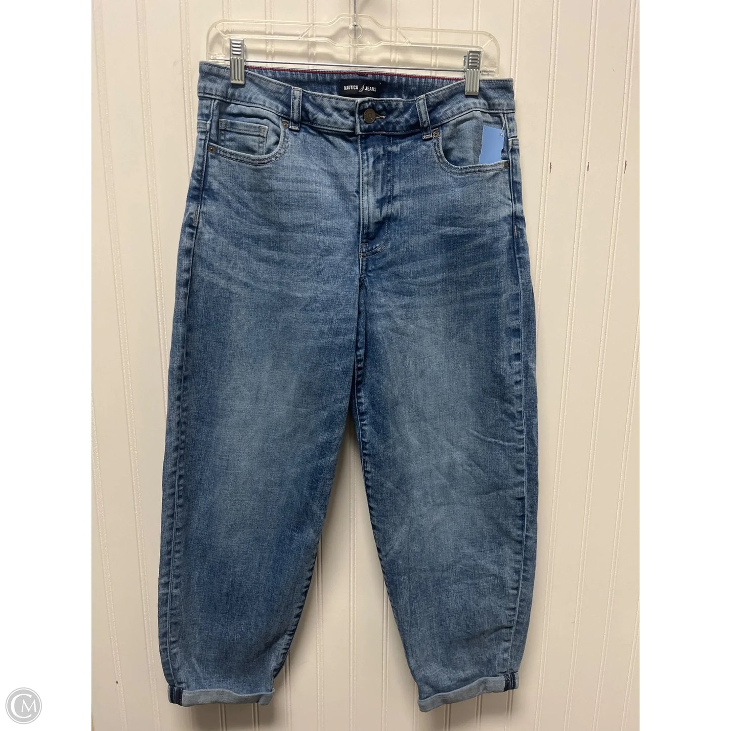 Jeans Boyfriend By Nautica In Blue Denim, Size: 6