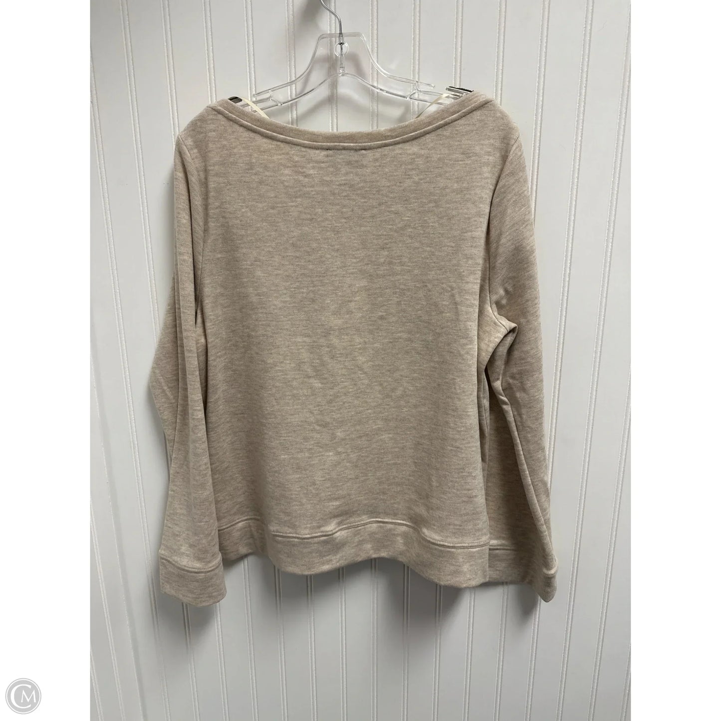 Sweater By Democracy In Beige, Size: L