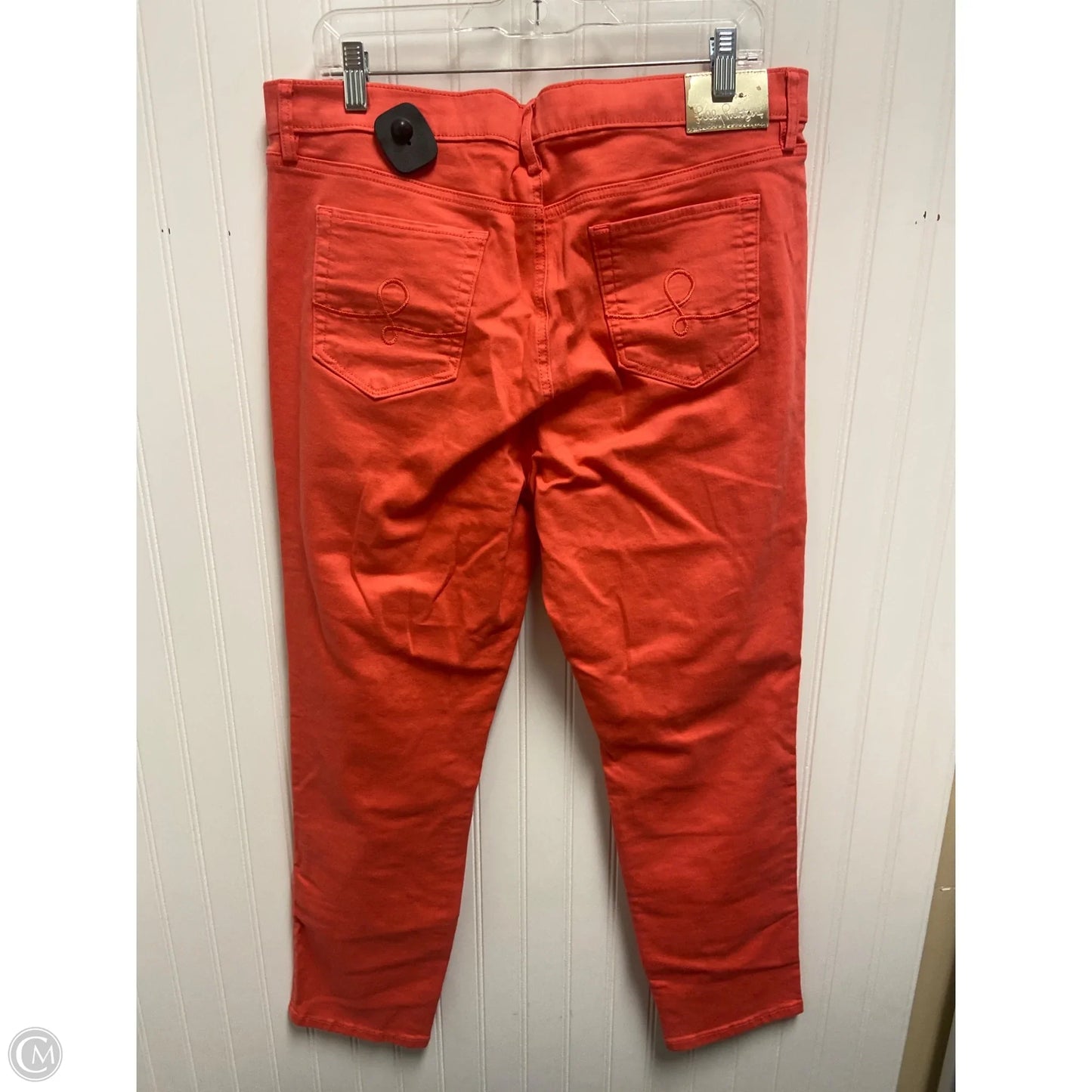 Jeans Designer By Lilly Pulitzer In Coral, Size: 16