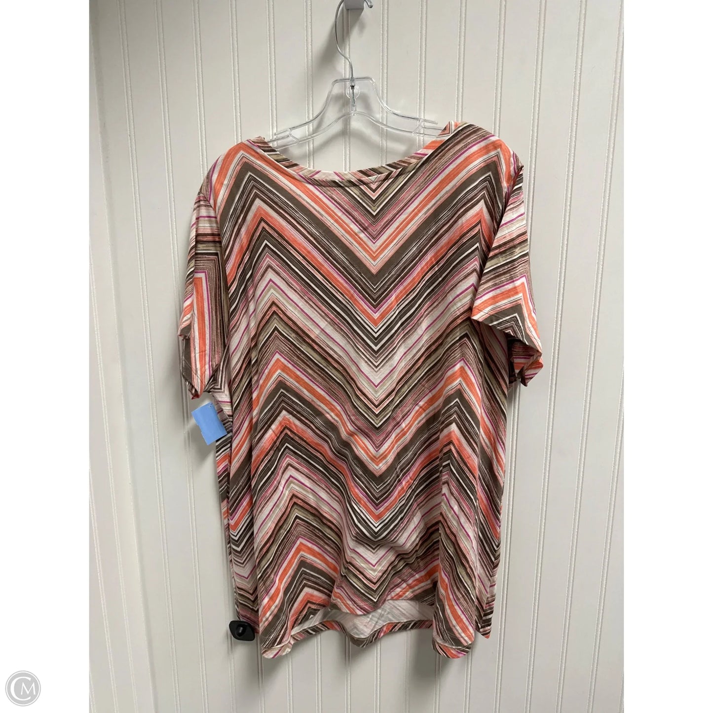 Top Short Sleeve By St Johns Bay In Multi-colored, Size: 2x