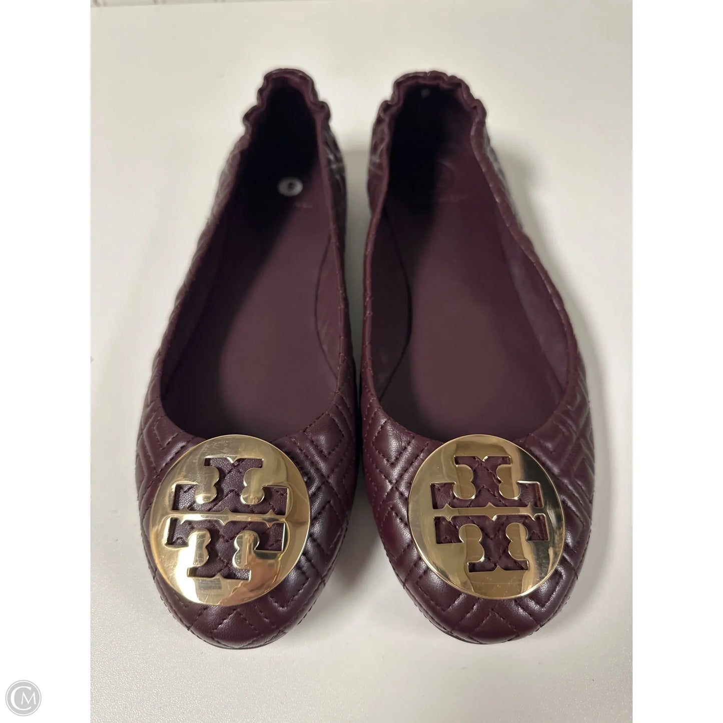 Shoes Designer By Tory Burch In Maroon, Size: 9