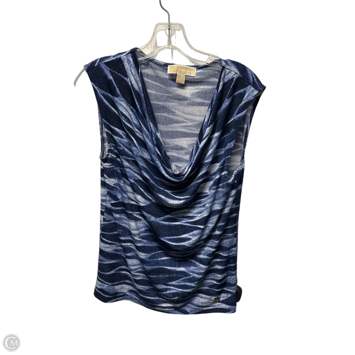 Top Sleeveless By Michael By Michael Kors In Blue, Size: M
