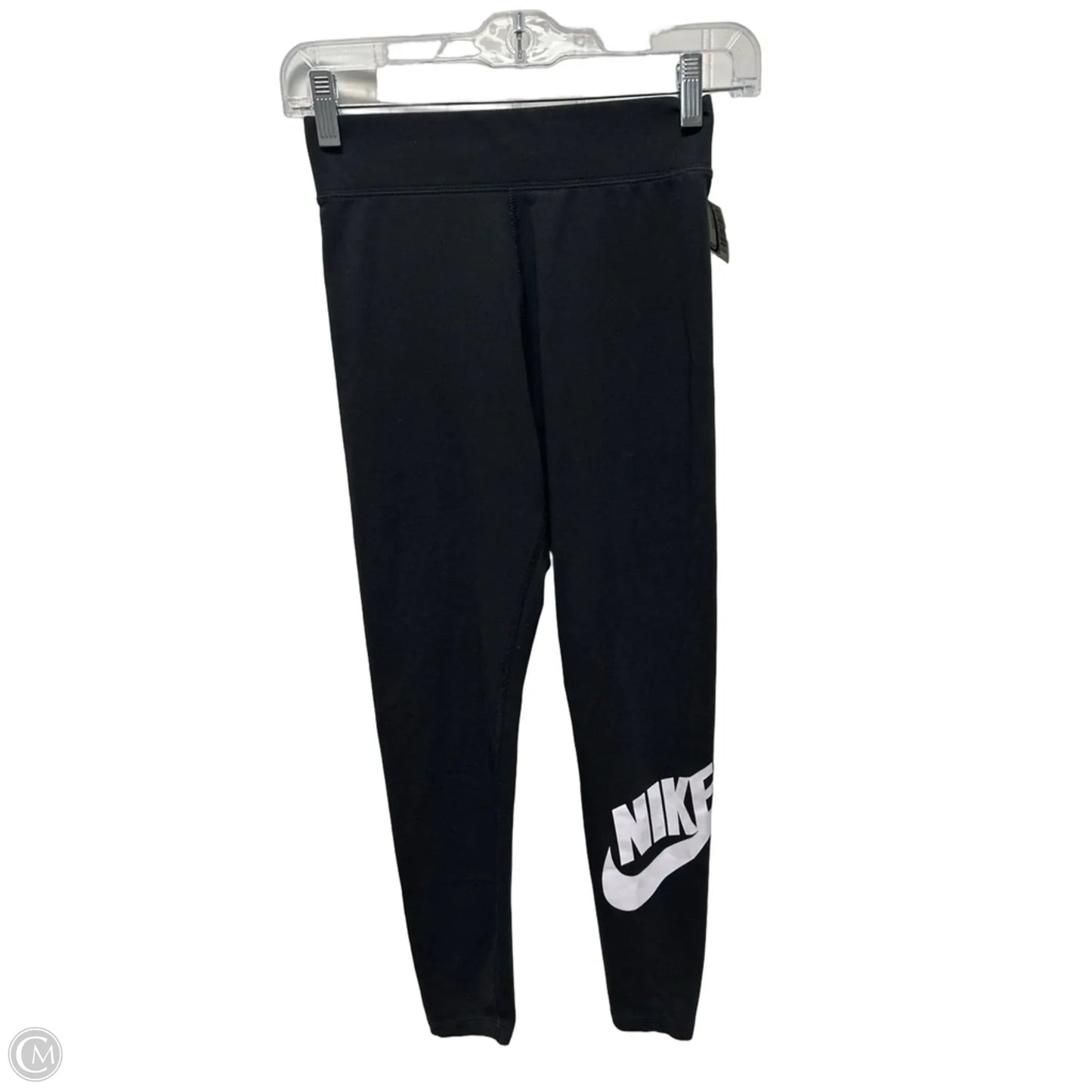 Athletic Leggings By Nike In Black, Size: S