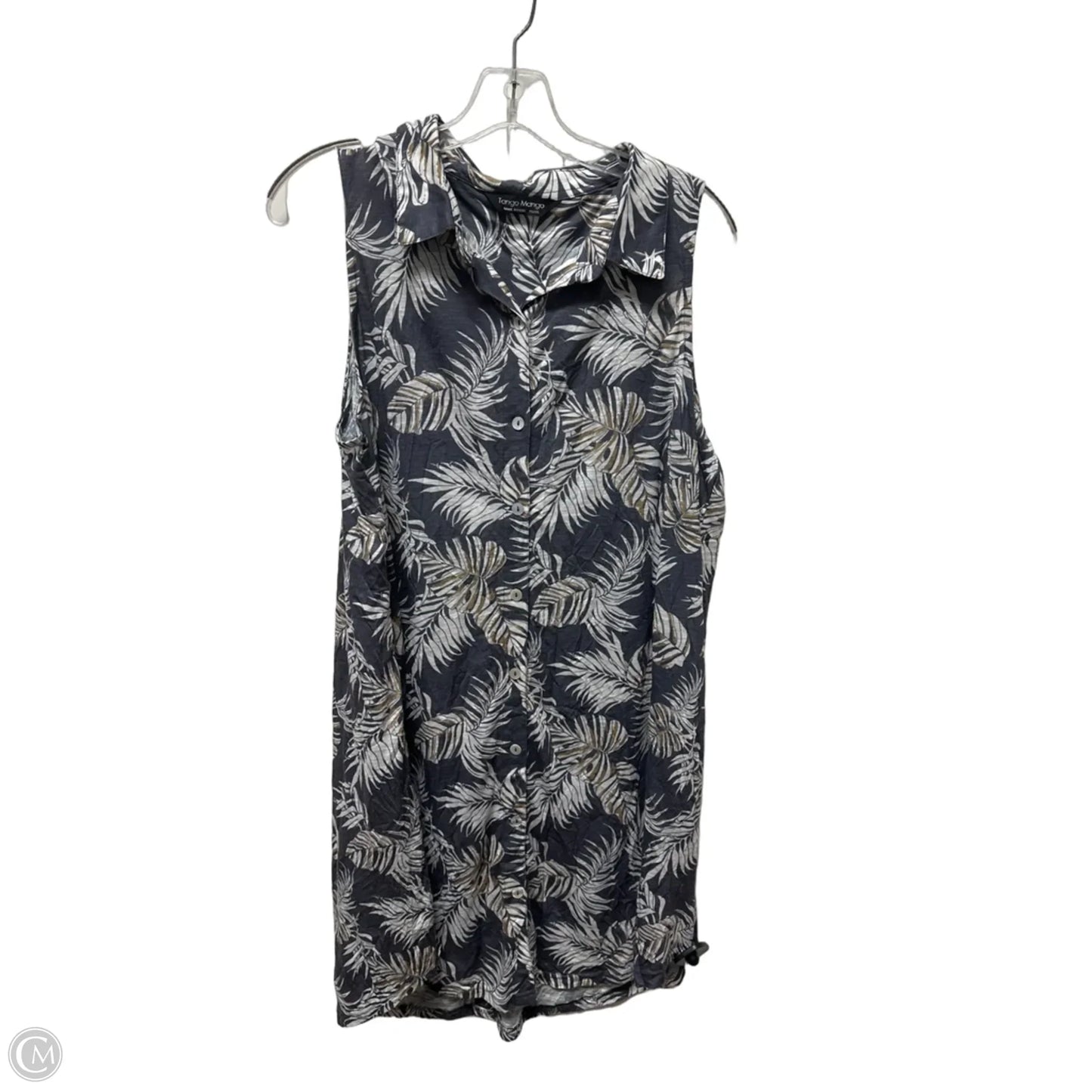Dress Casual Short By Clothes Mentor In Grey, Size: Xl