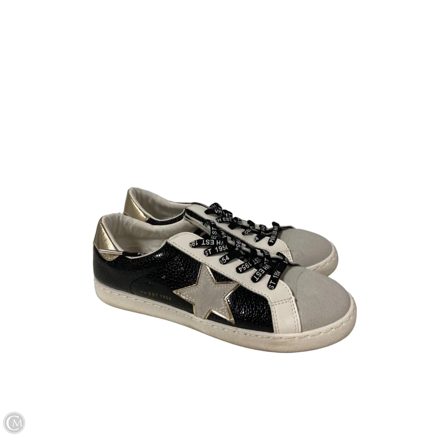 Shoes Sneakers By Vintage In Black & White, Size: 8