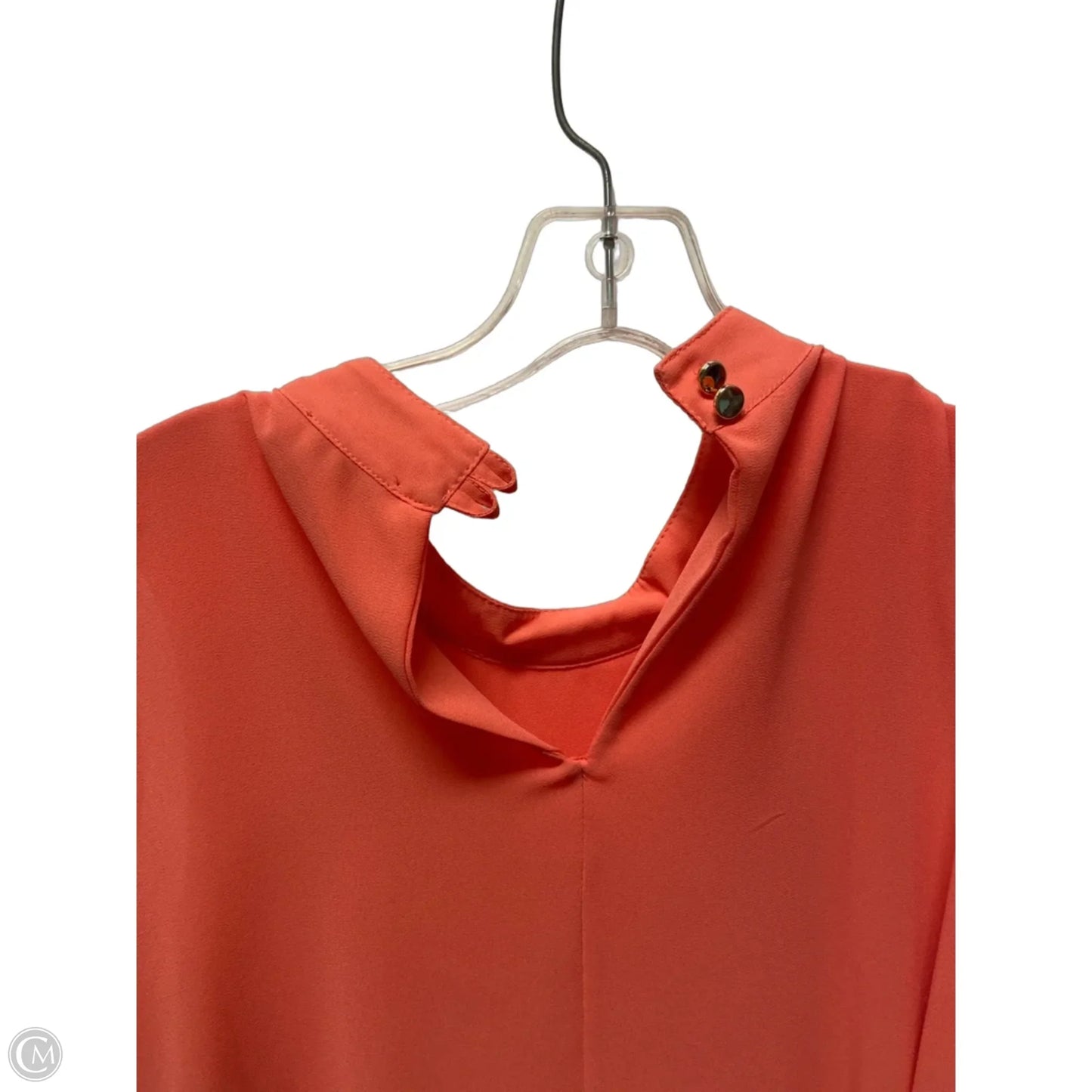 Top Sleeveless By Clothes Mentor In Coral, Size: M