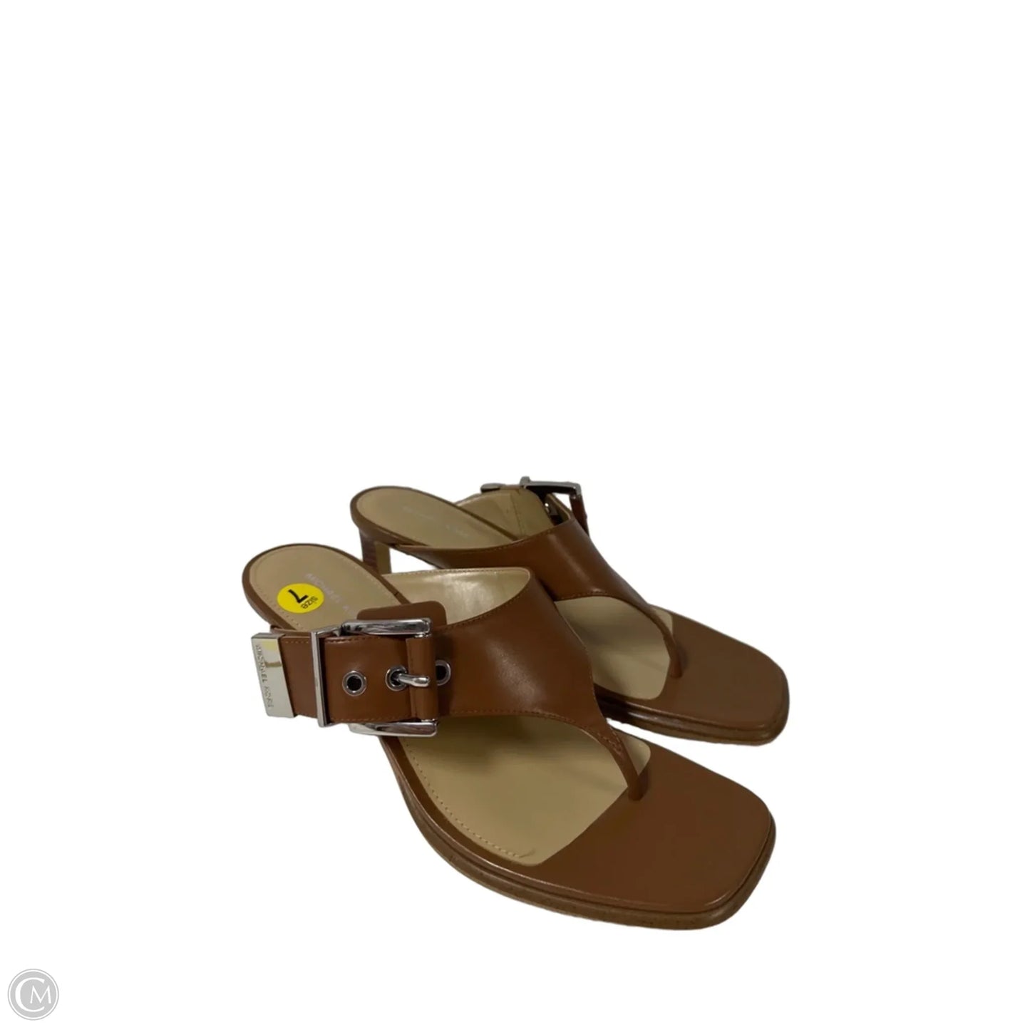Sandals Designer By Michael Kors In Tan, Size: 7