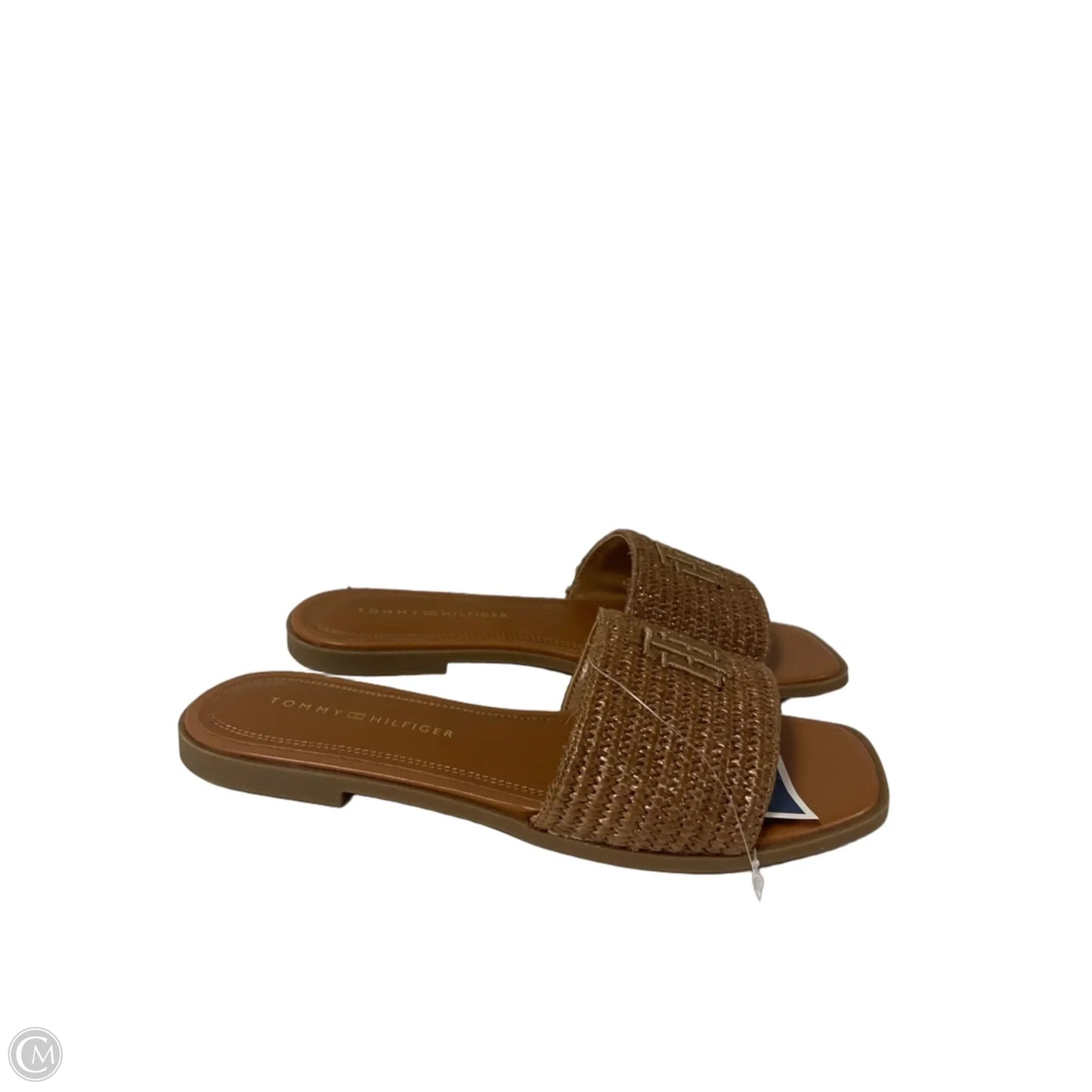 Sandals Flats By Tommy Hilfiger In Brown, Size: 8