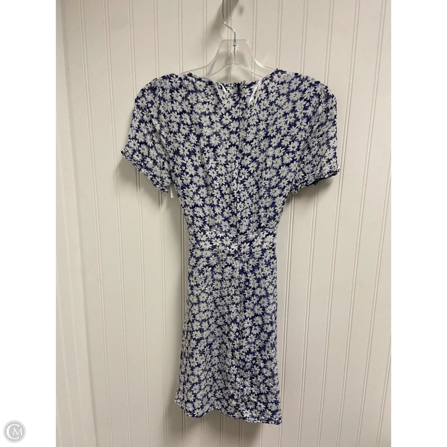 Dress Casual Short By Lulus In Blue & White, Size: Xs