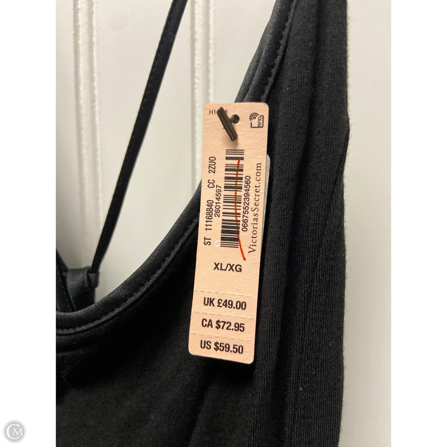 Dress Casual Midi By Victorias Secret In Black, Size: Xl