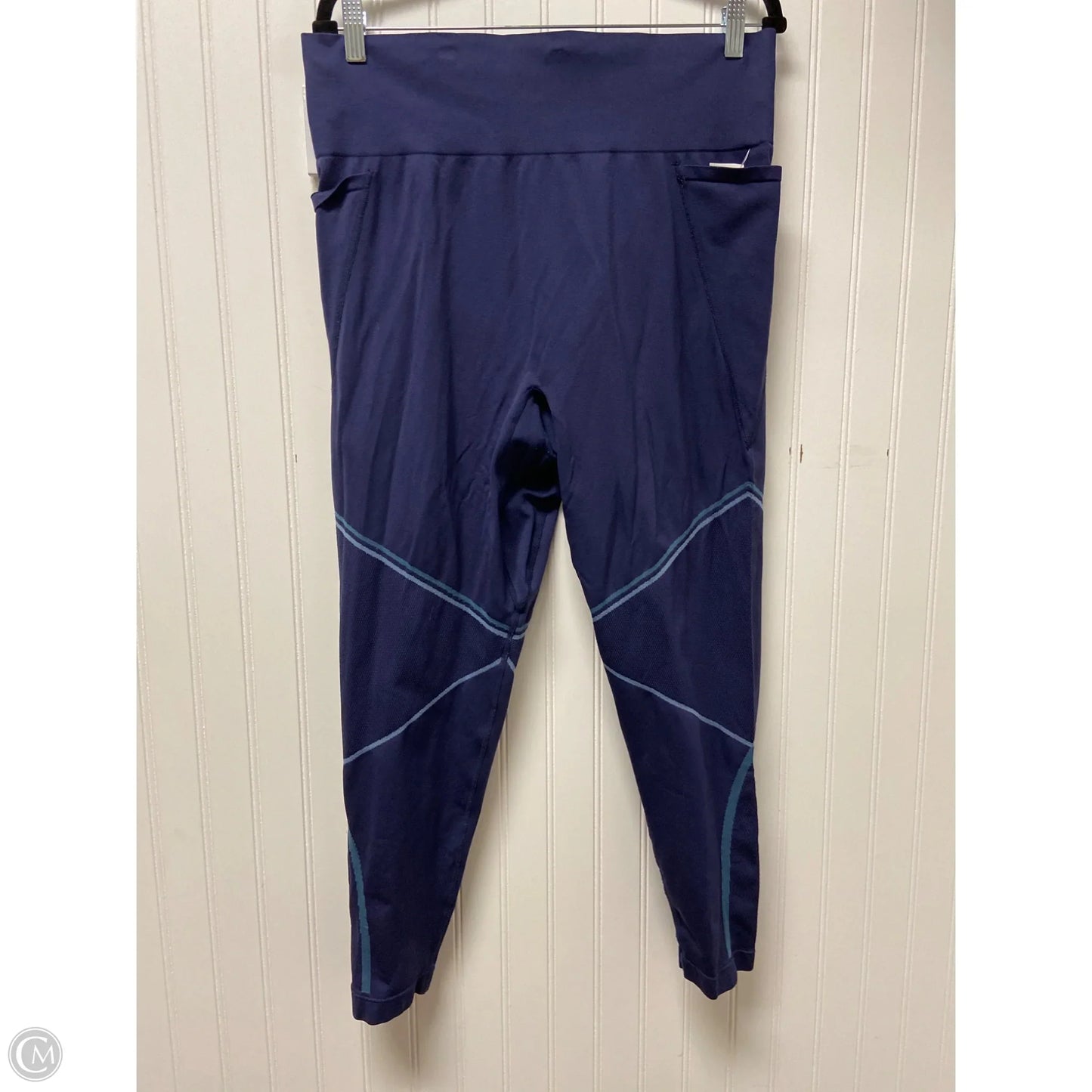 Athletic Leggings By Livi Active In Navy, Size: 3x