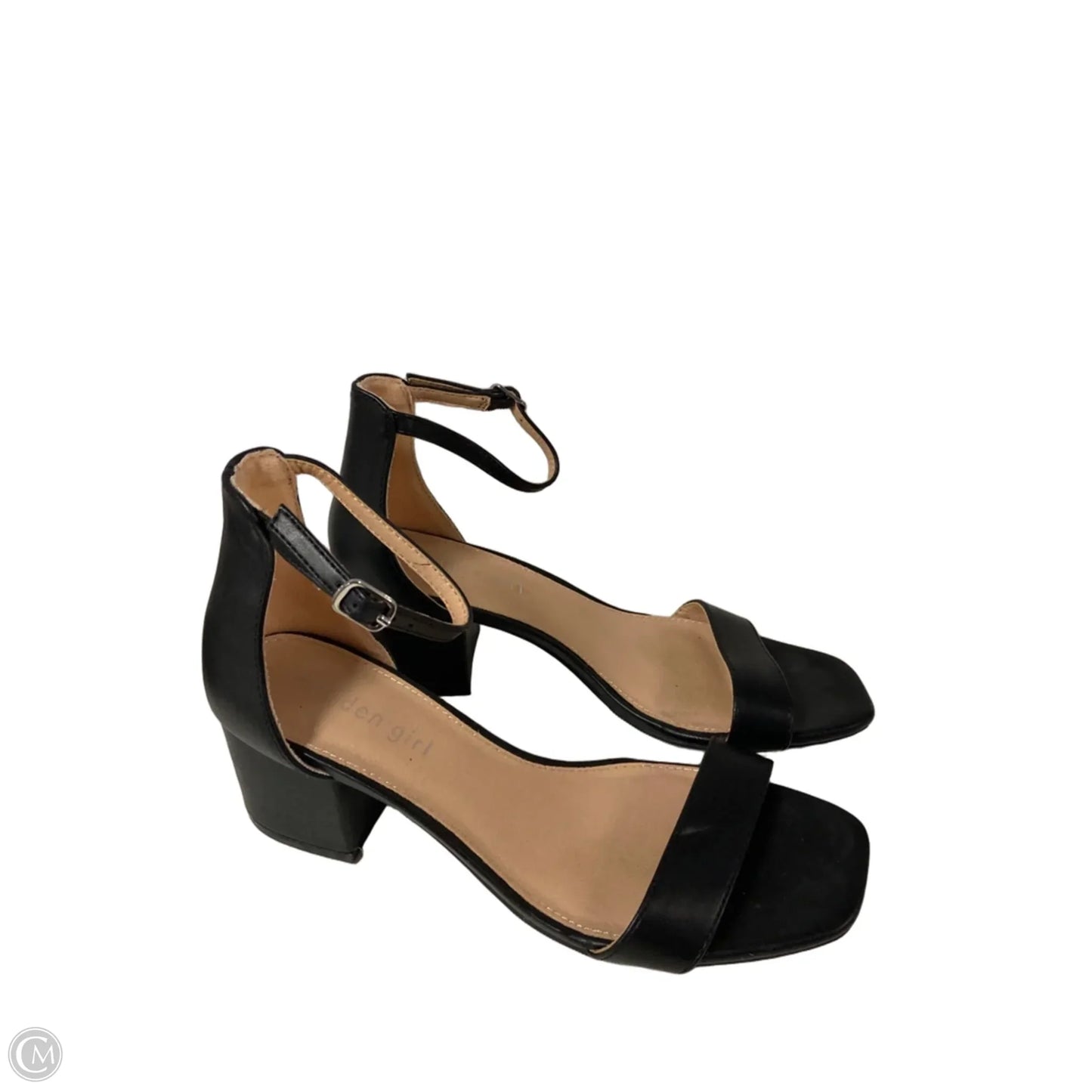 Sandals Heels Block By Madden Girl In Black, Size: 7