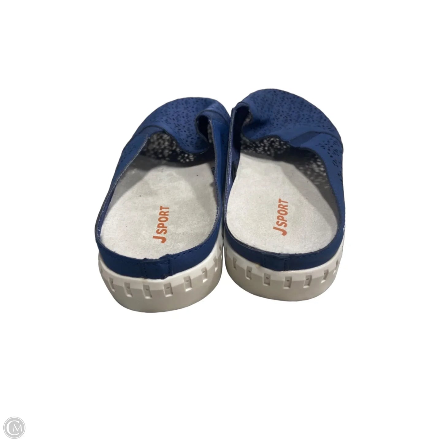 Shoes Flats By Clothes Mentor In Blue, Size: 8