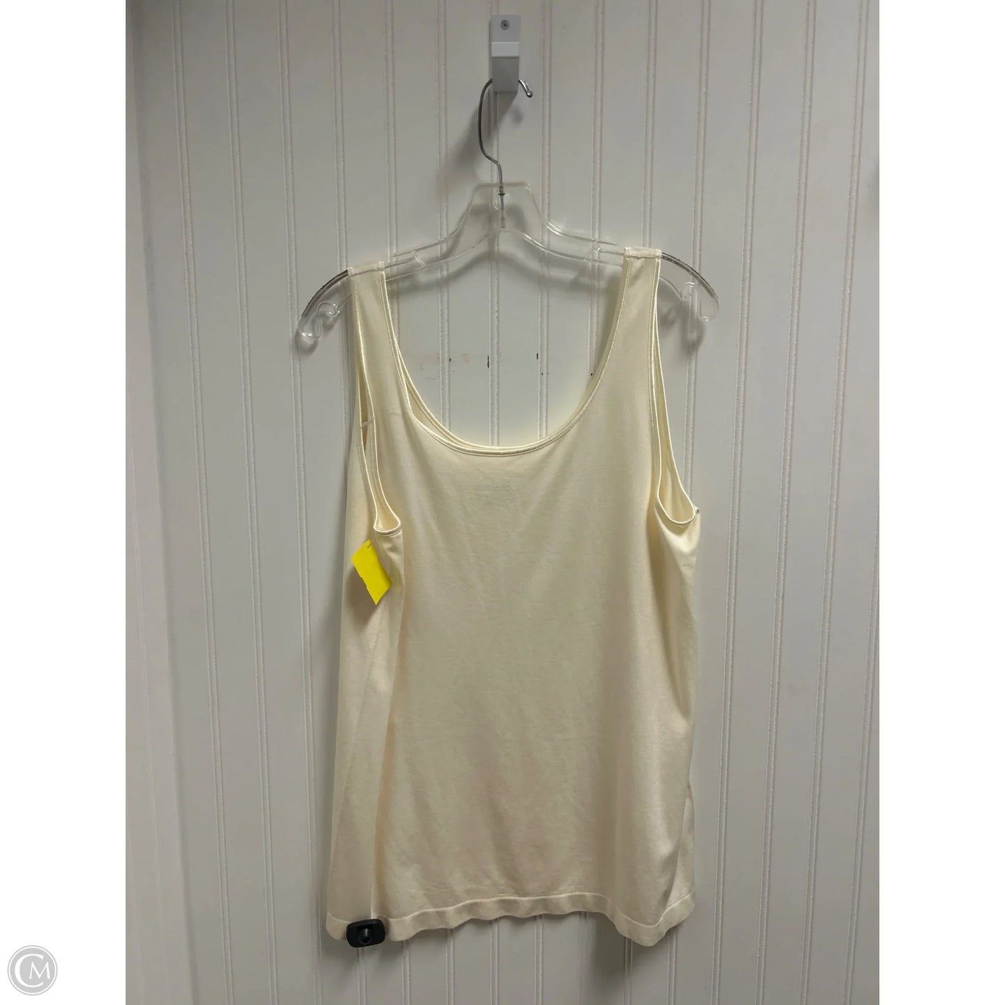Tank Top By Lane Bryant In Cream, Size: 3x