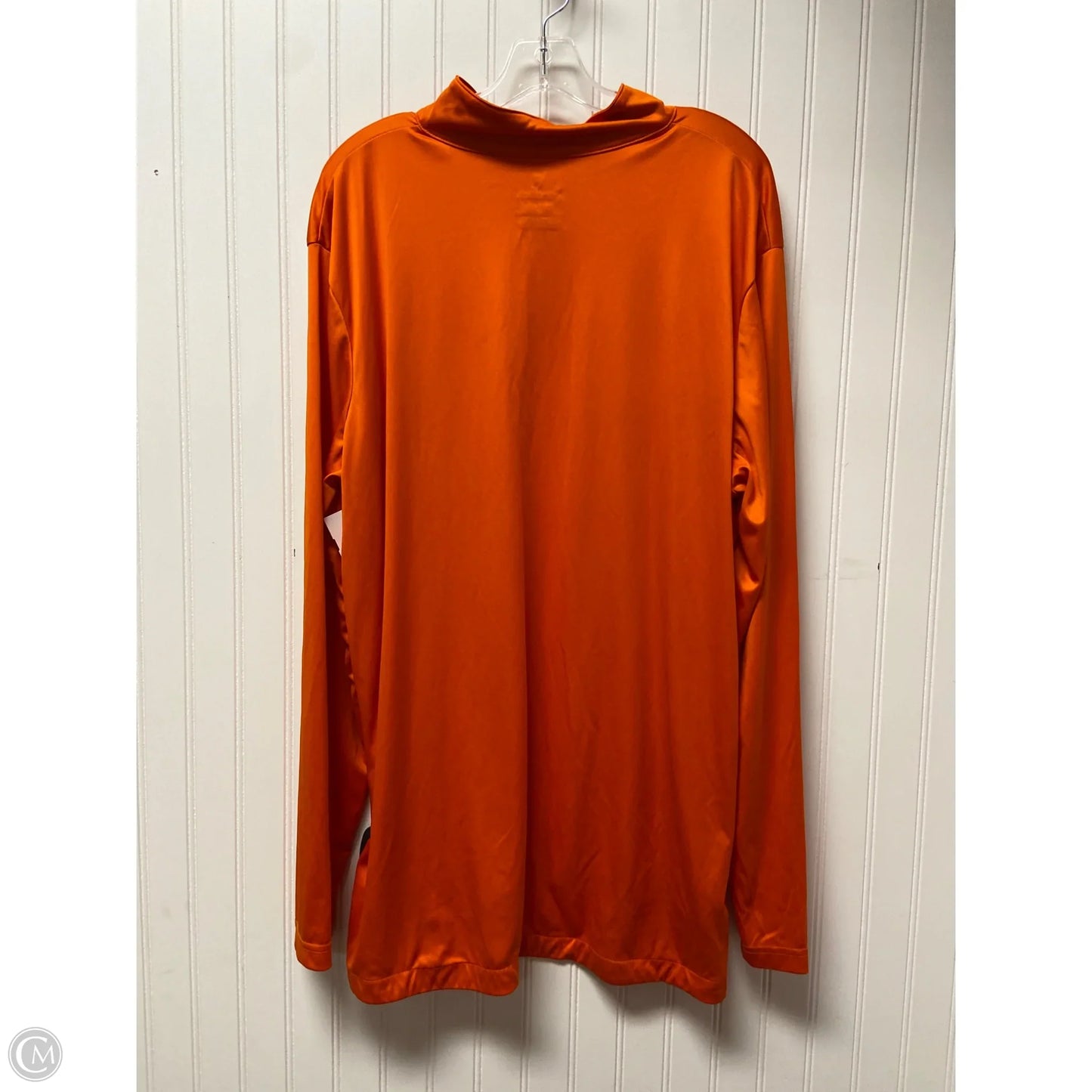 Athletic Jacket By Fanatics In Orange, Size: 2x