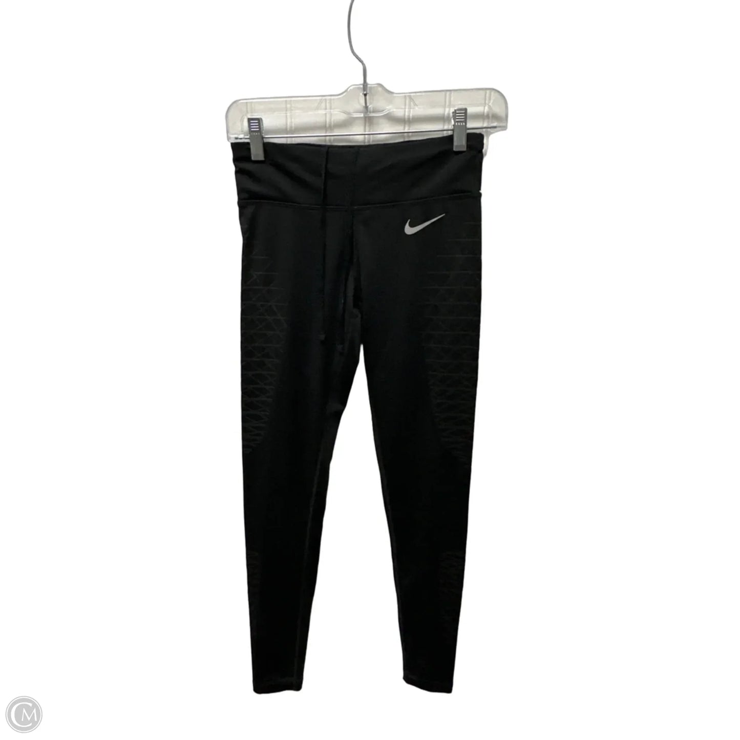 Athletic Leggings By Nike In Black, Size: Xs